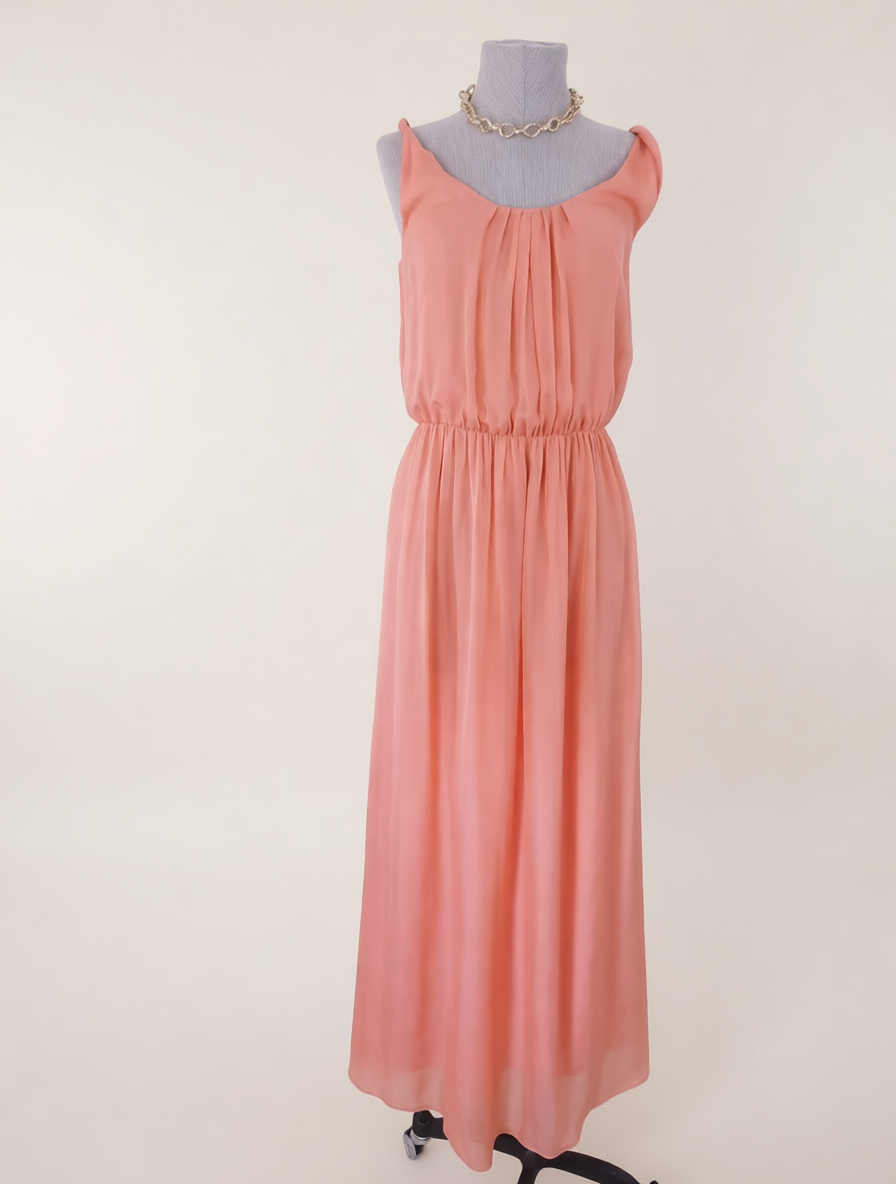 Kleid MASSIMO DUTTI Maxi Fiesta 100%Seda