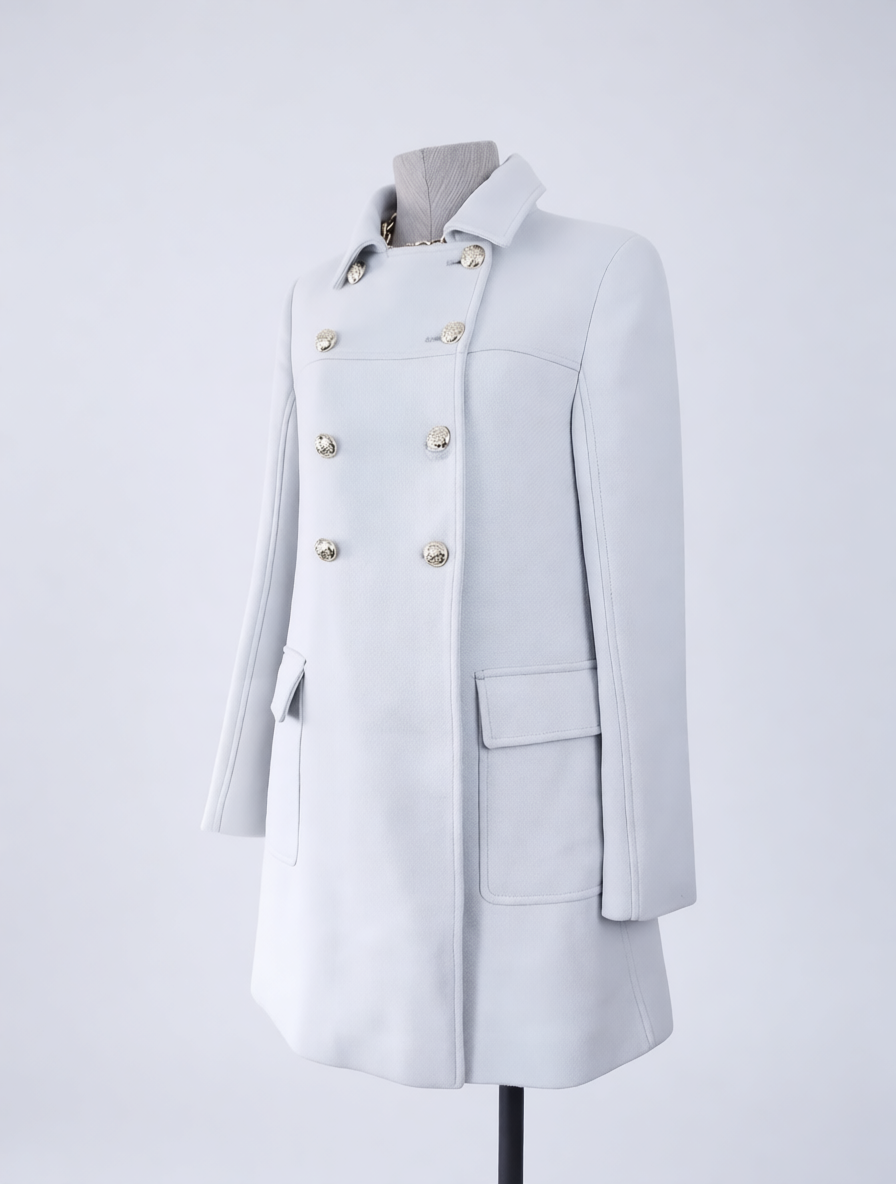 Abrigo Corto ZARA Lana