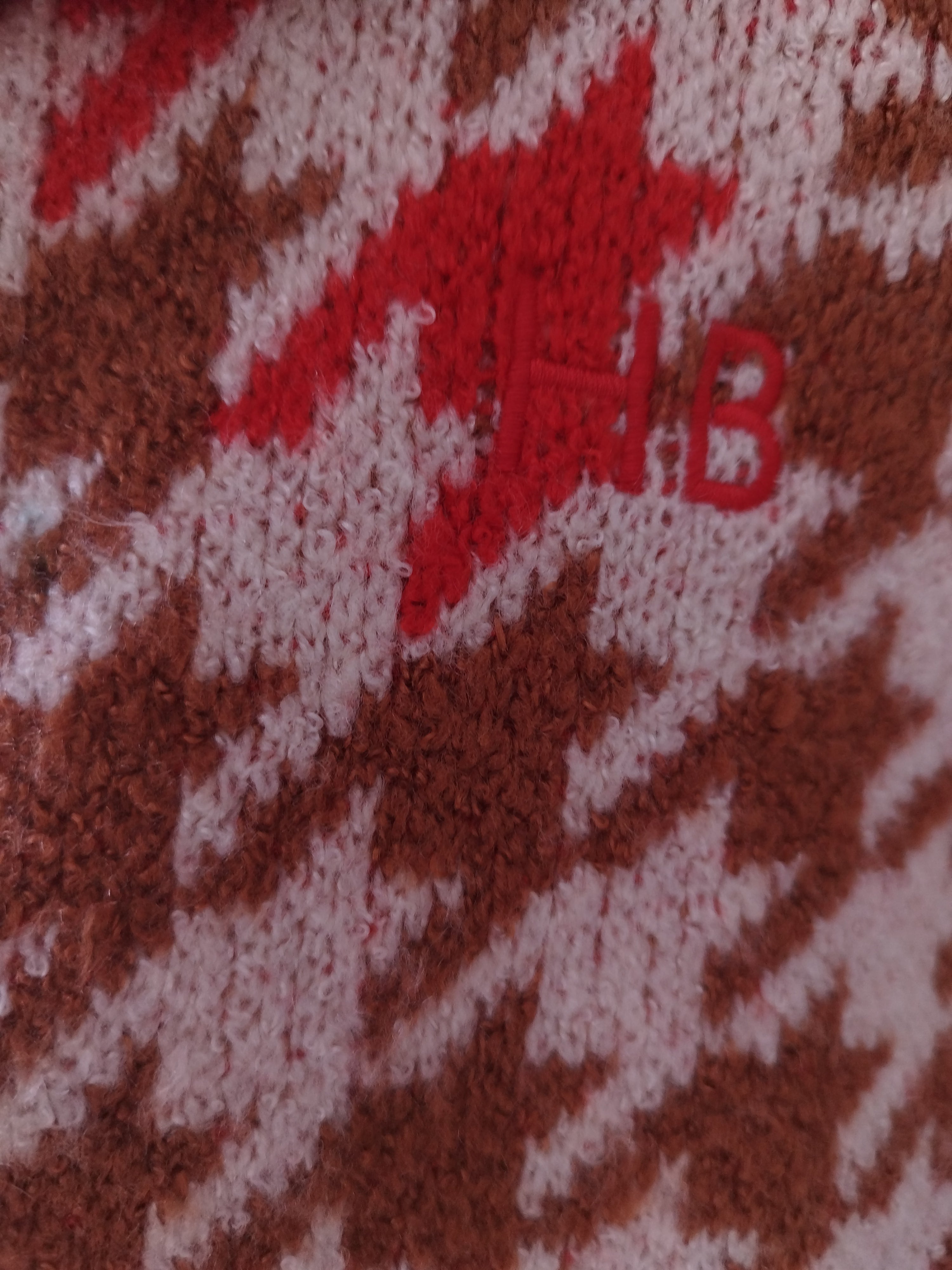 Jersey HAMPTON BAYS Punto Pata de Gallo Vichy Style