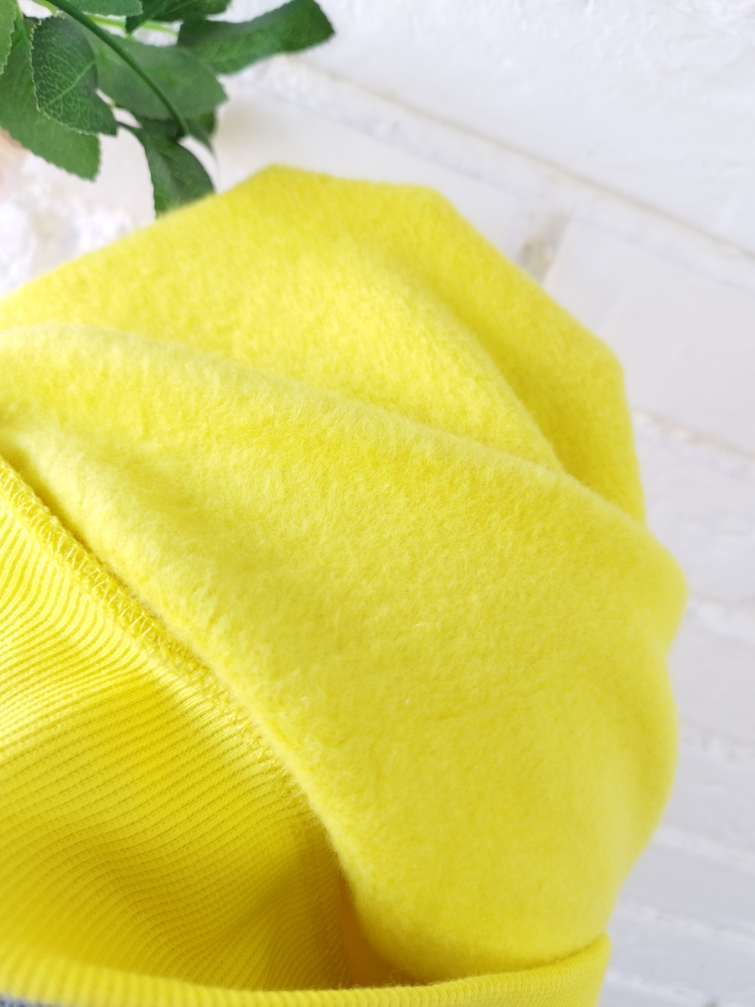 Sudadera DESIGUAL Amarilla 100 % Algodón