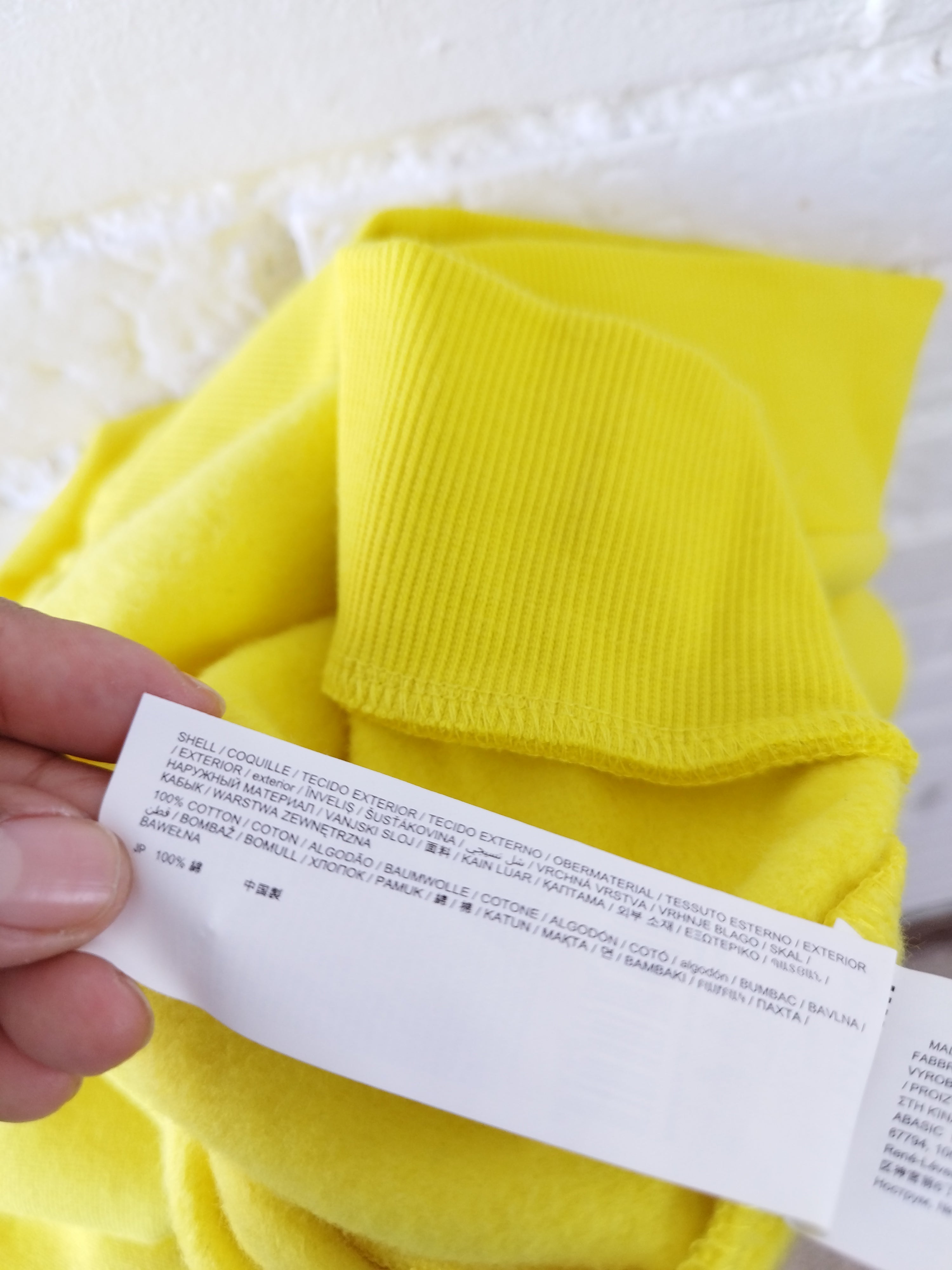 Sudadera DESIGUAL Amarilla 100 % Algodón