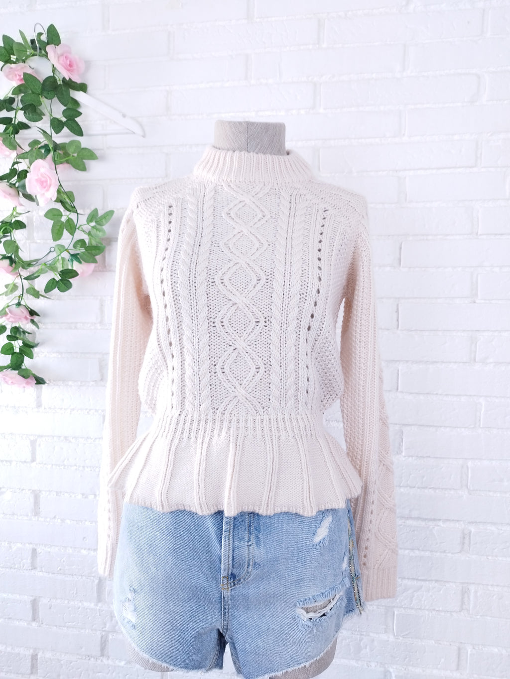 Jersey SCOTCH &amp; SODA Punto Trenzado Jacquard Lana Alpaca