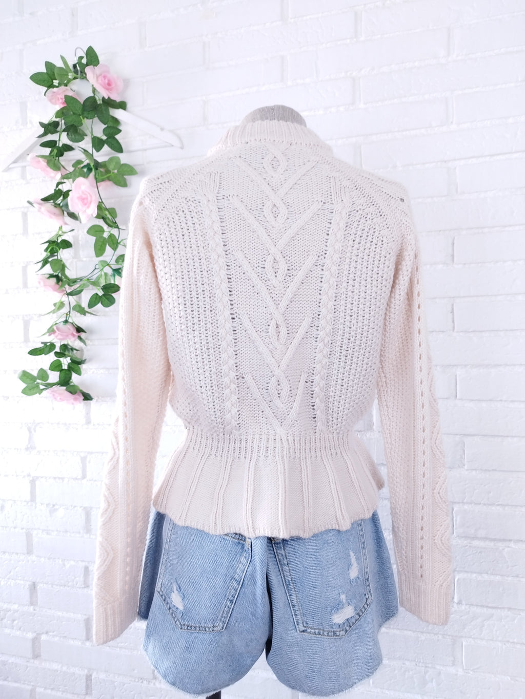 Jersey SCOTCH &amp; SODA Punto Trenzado Jacquard Lana Alpaca