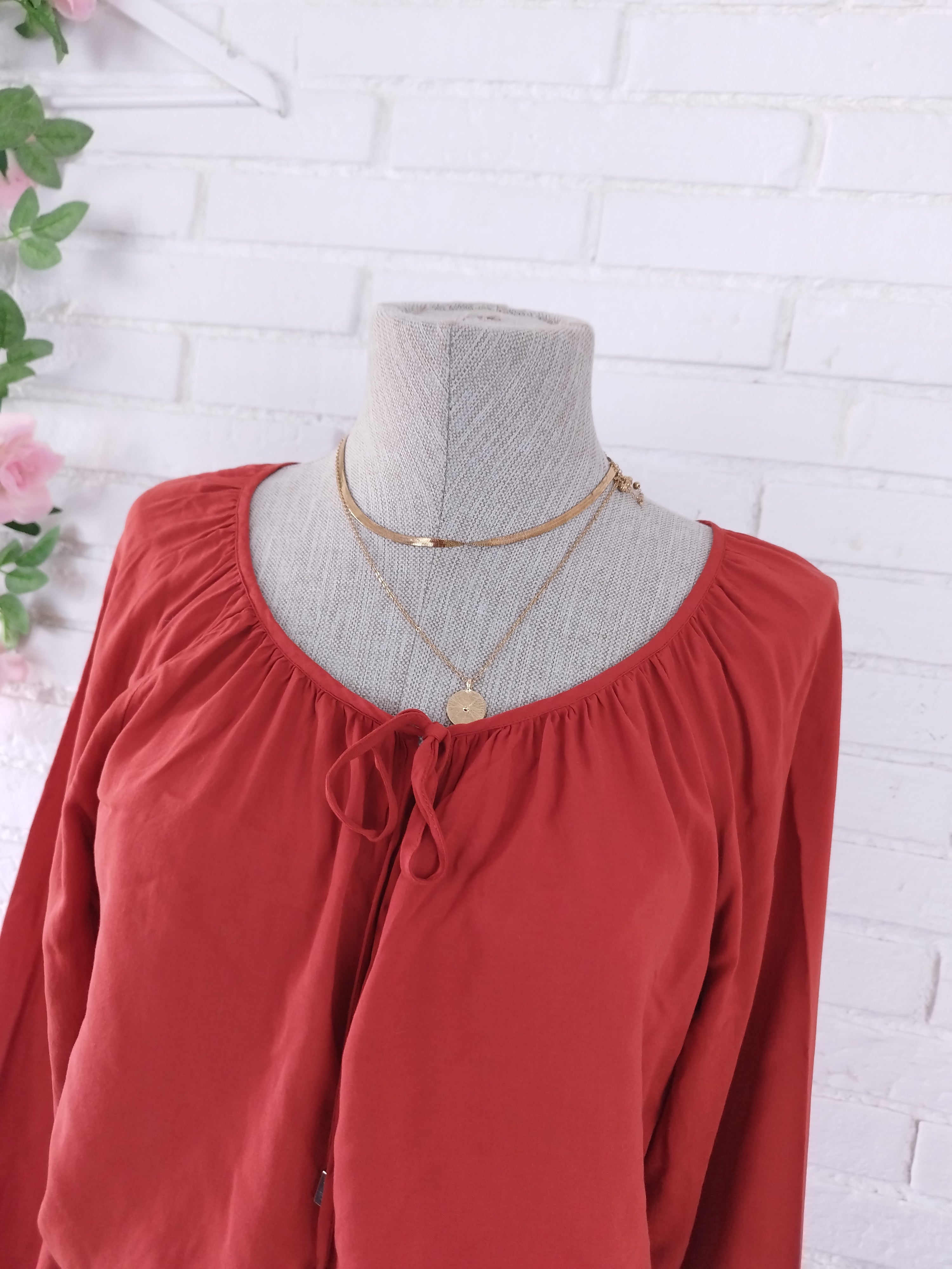 Blusa HALLHUBER Fluida mangas largas