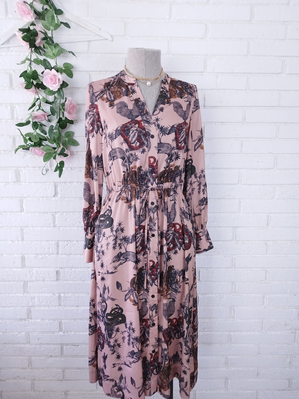 Vestido SCOTCH &amp; SODA Midi Camisero Floral