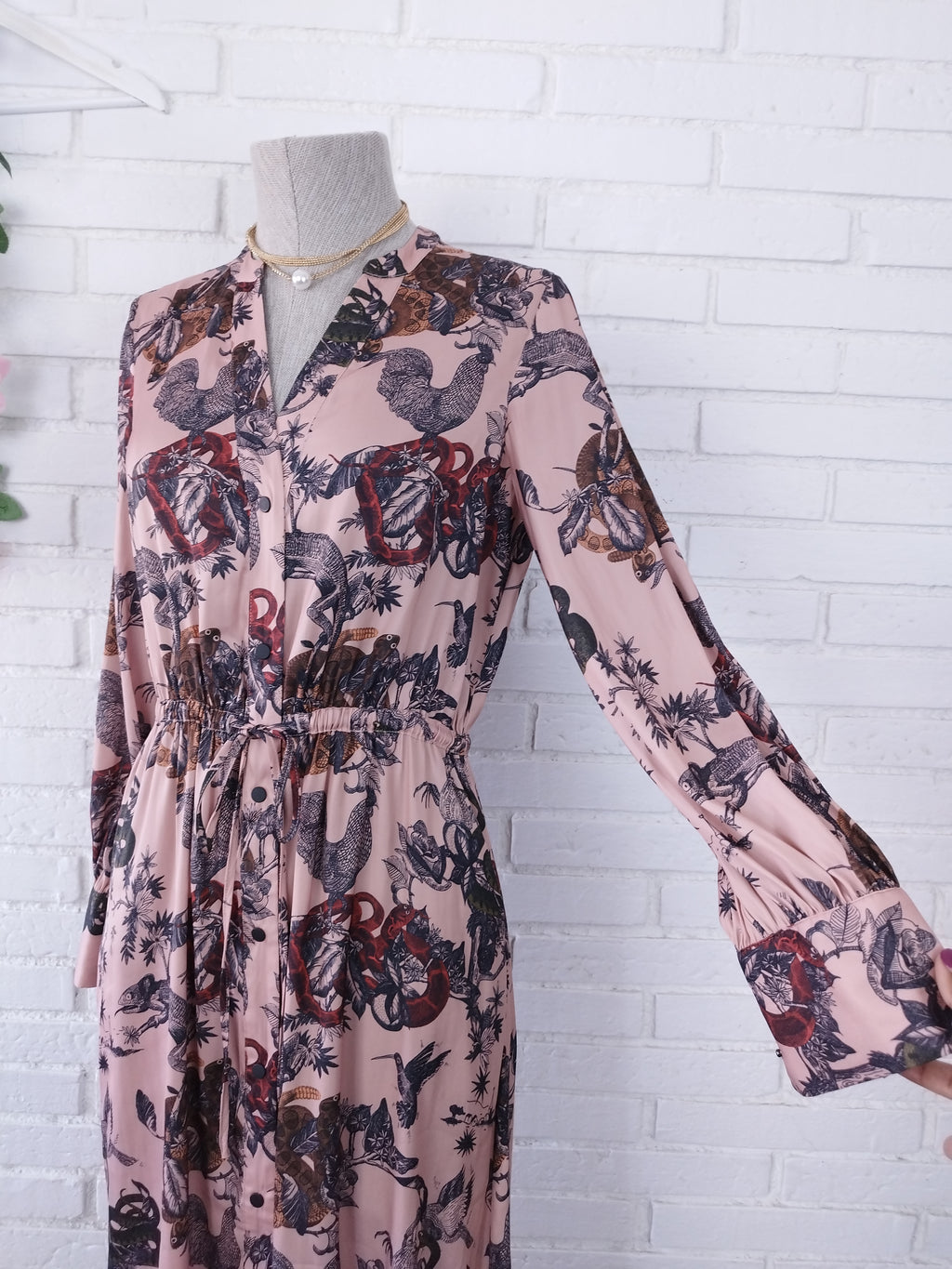 Vestido SCOTCH &amp; SODA Midi Camisero Floral