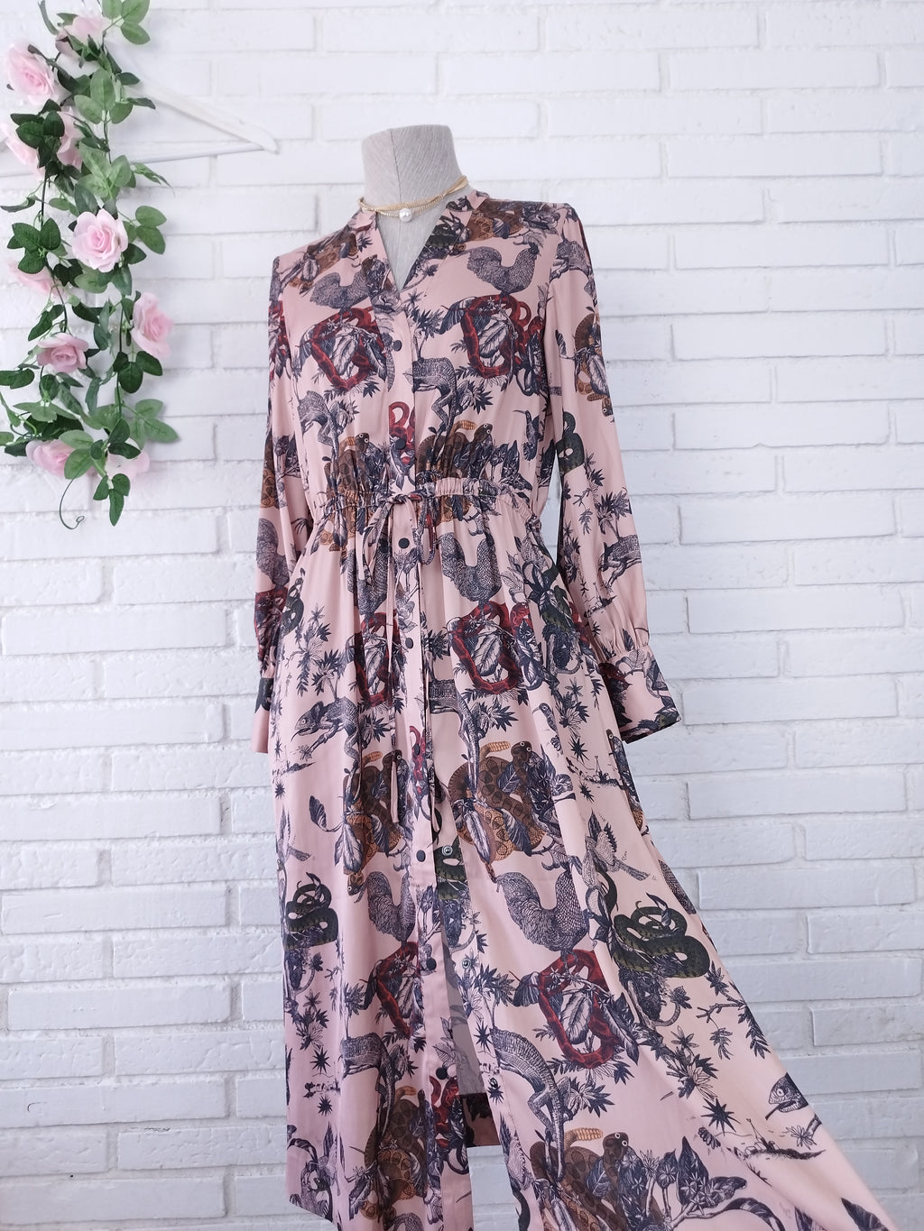 Vestido SCOTCH &amp; SODA Midi Camisero Floral