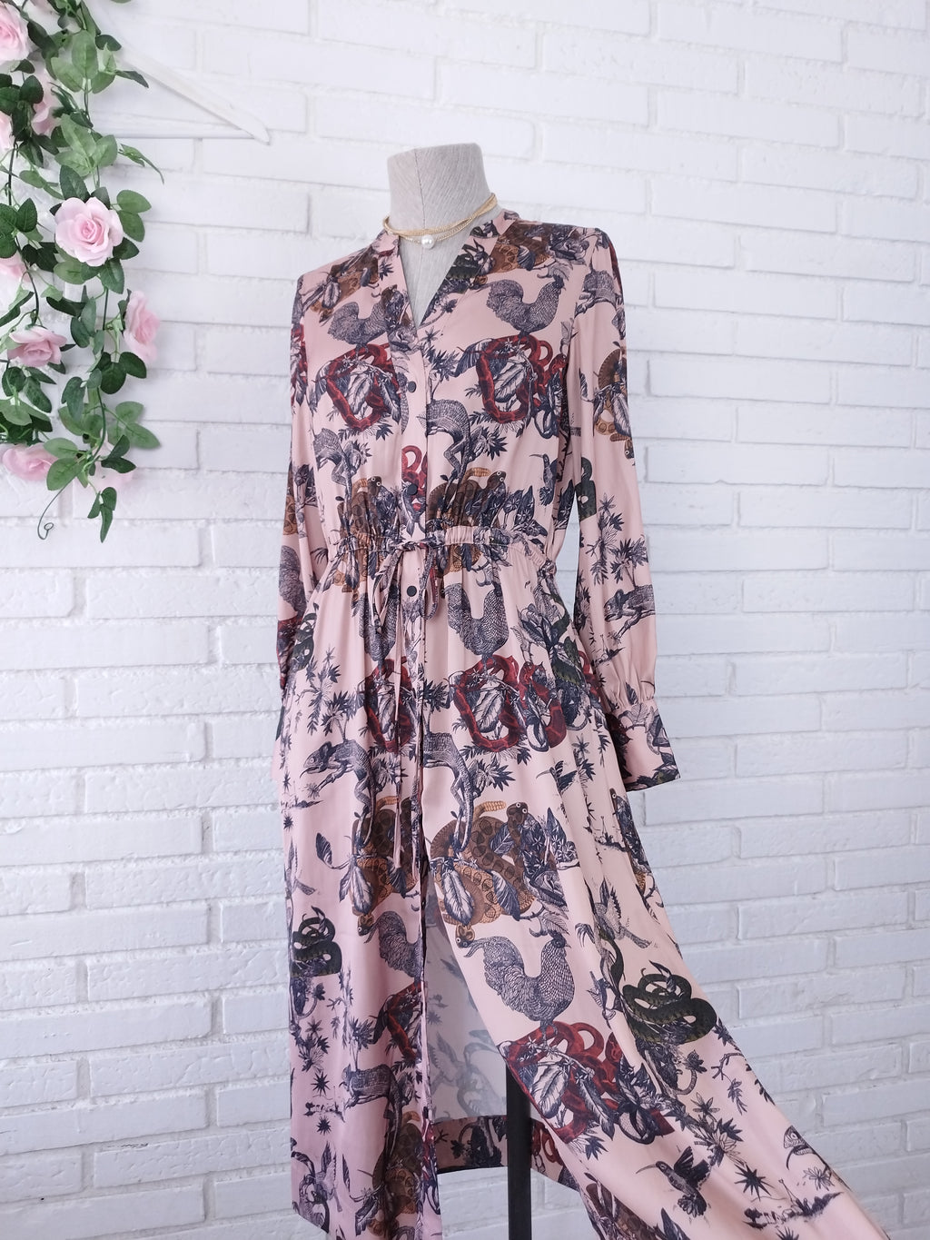 Vestido SCOTCH &amp; SODA Midi Camisero Floral
