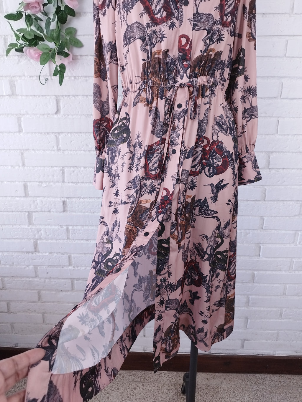 Vestido SCOTCH &amp; SODA Midi Camisero Floral