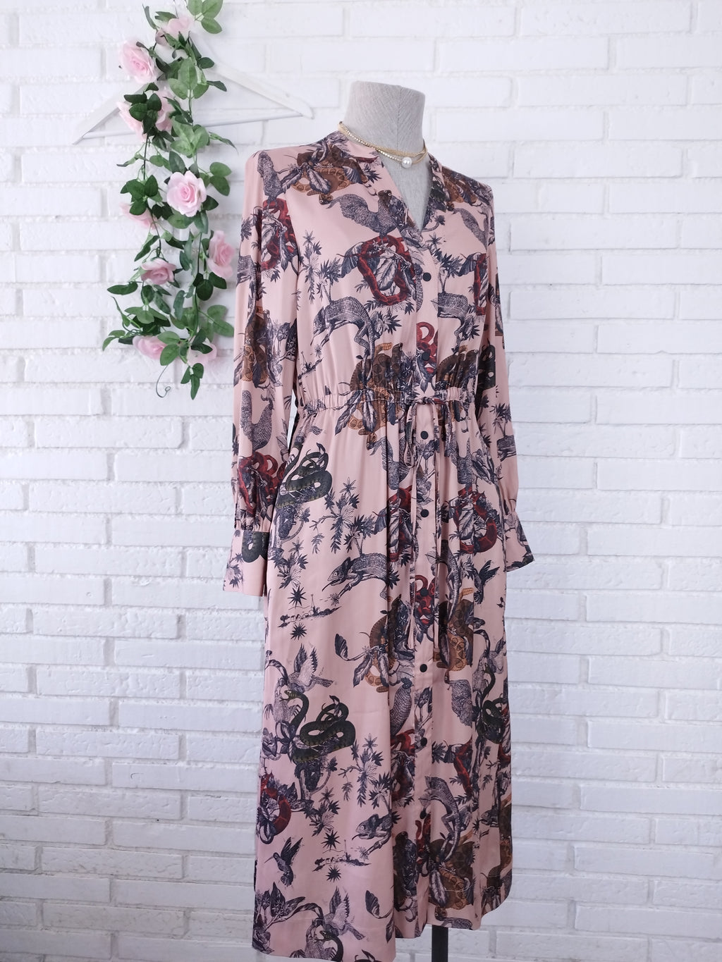 Vestido SCOTCH &amp; SODA Midi Camisero Floral