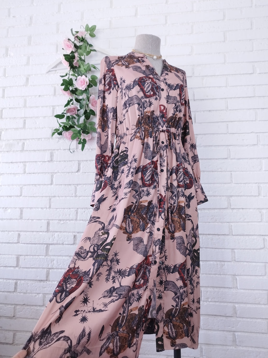 Vestido SCOTCH &amp; SODA Midi Camisero Floral