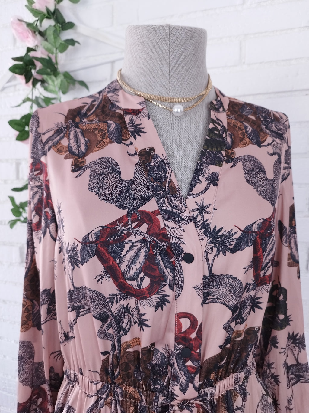 Vestido SCOTCH &amp; SODA Midi Camisero Floral