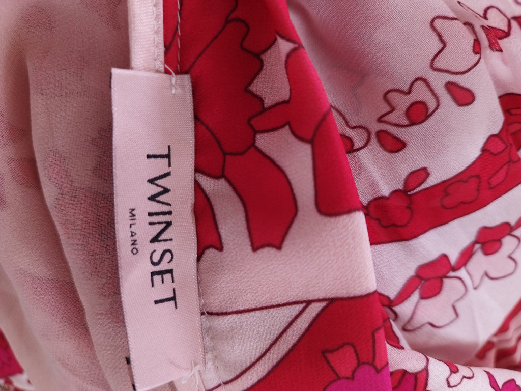 Falda TWINSET Asimétrica larga floral