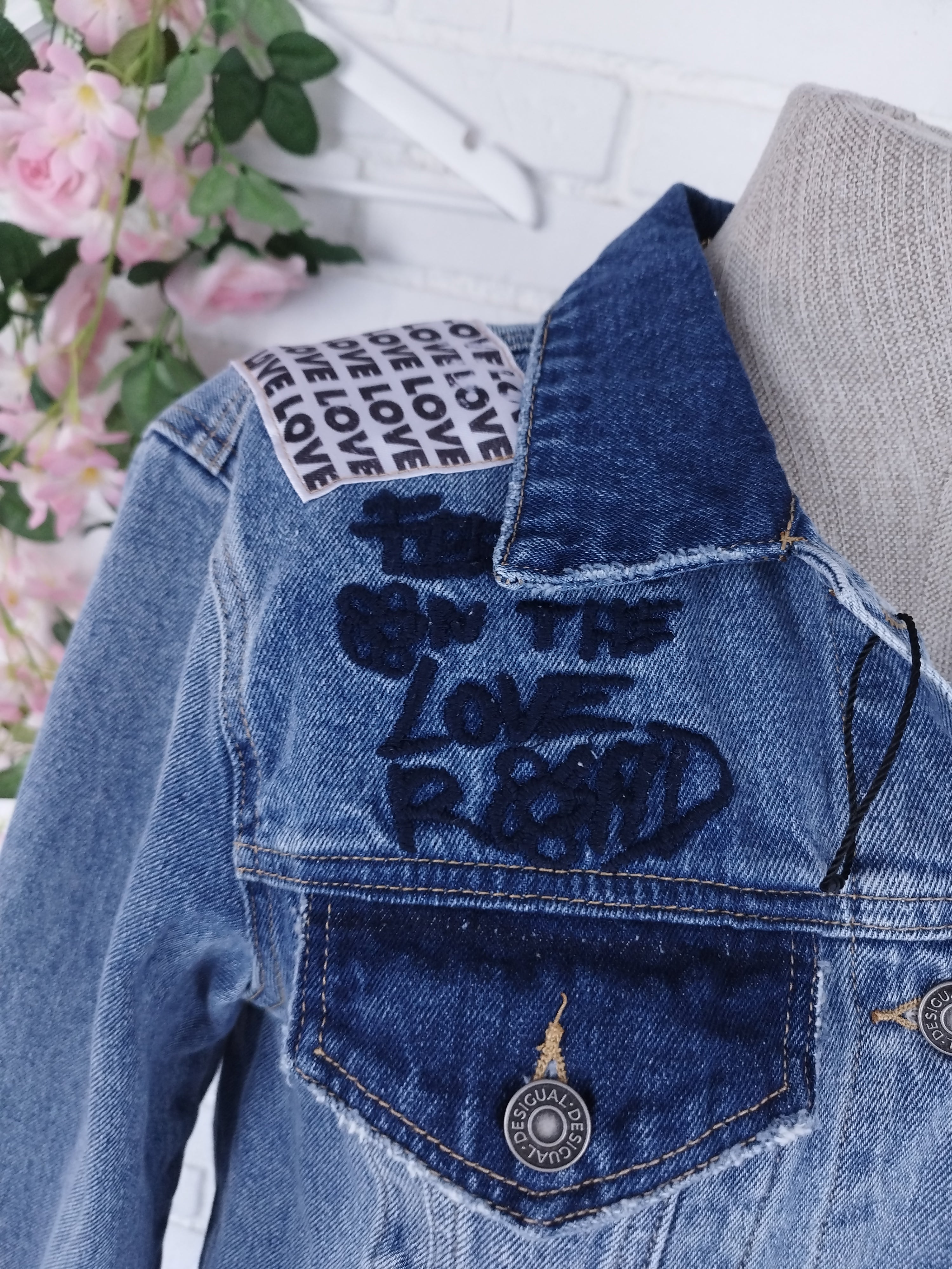 Jacke DESIGUAL Vaquera Azul Mickey Mouse