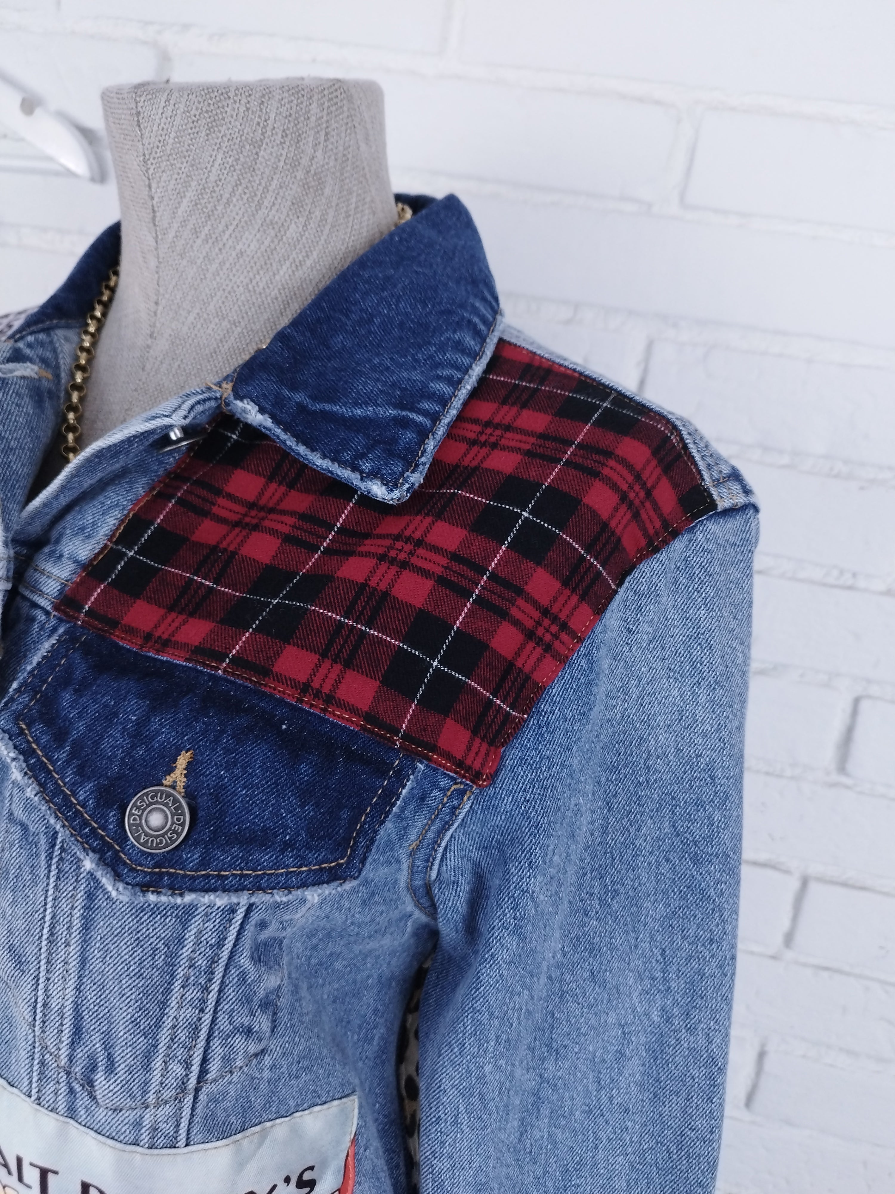 Jacke DESIGUAL Vaquera Azul Mickey Mouse