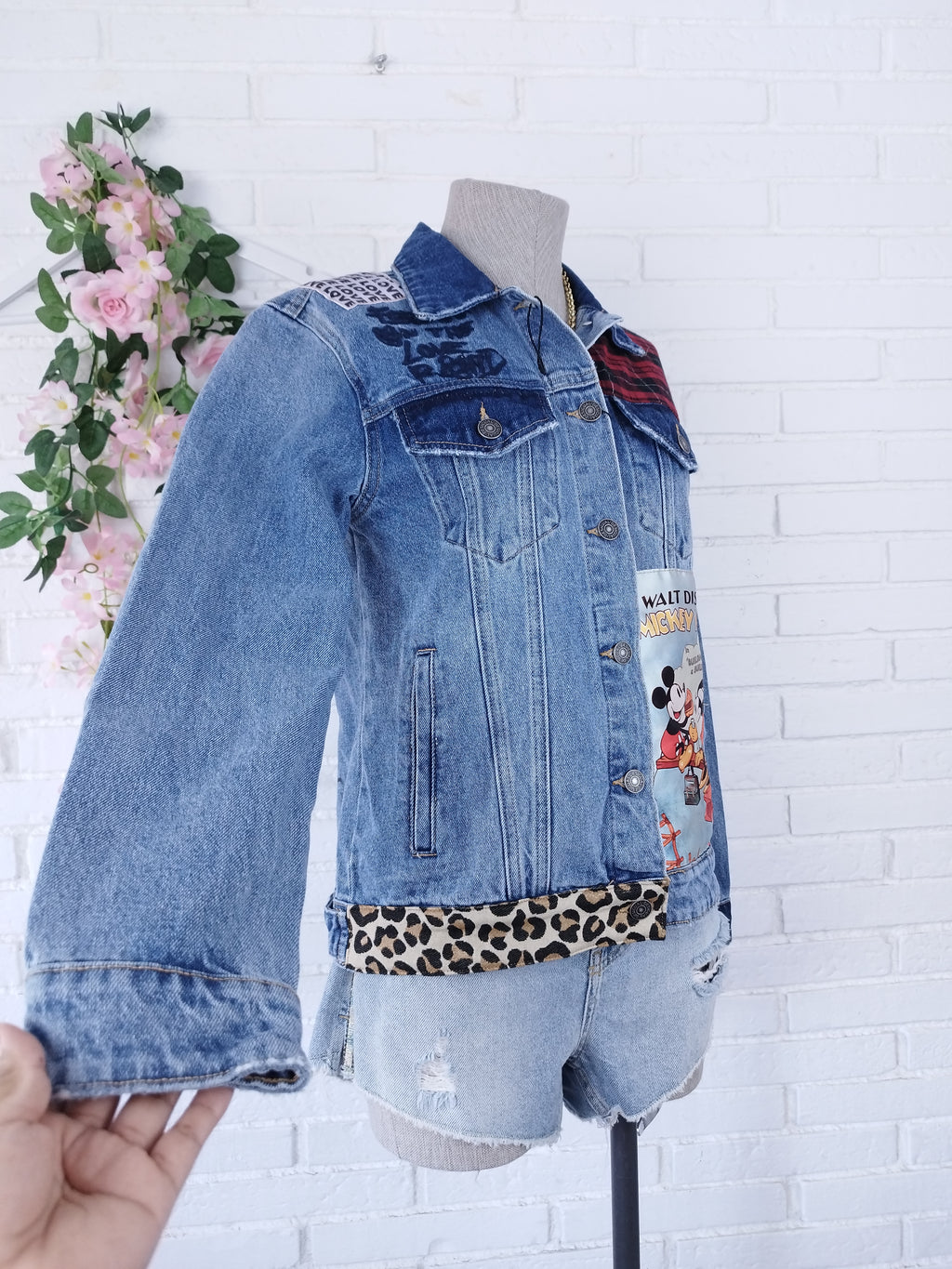 Jacke DESIGUAL Vaquera Azul Mickey Mouse