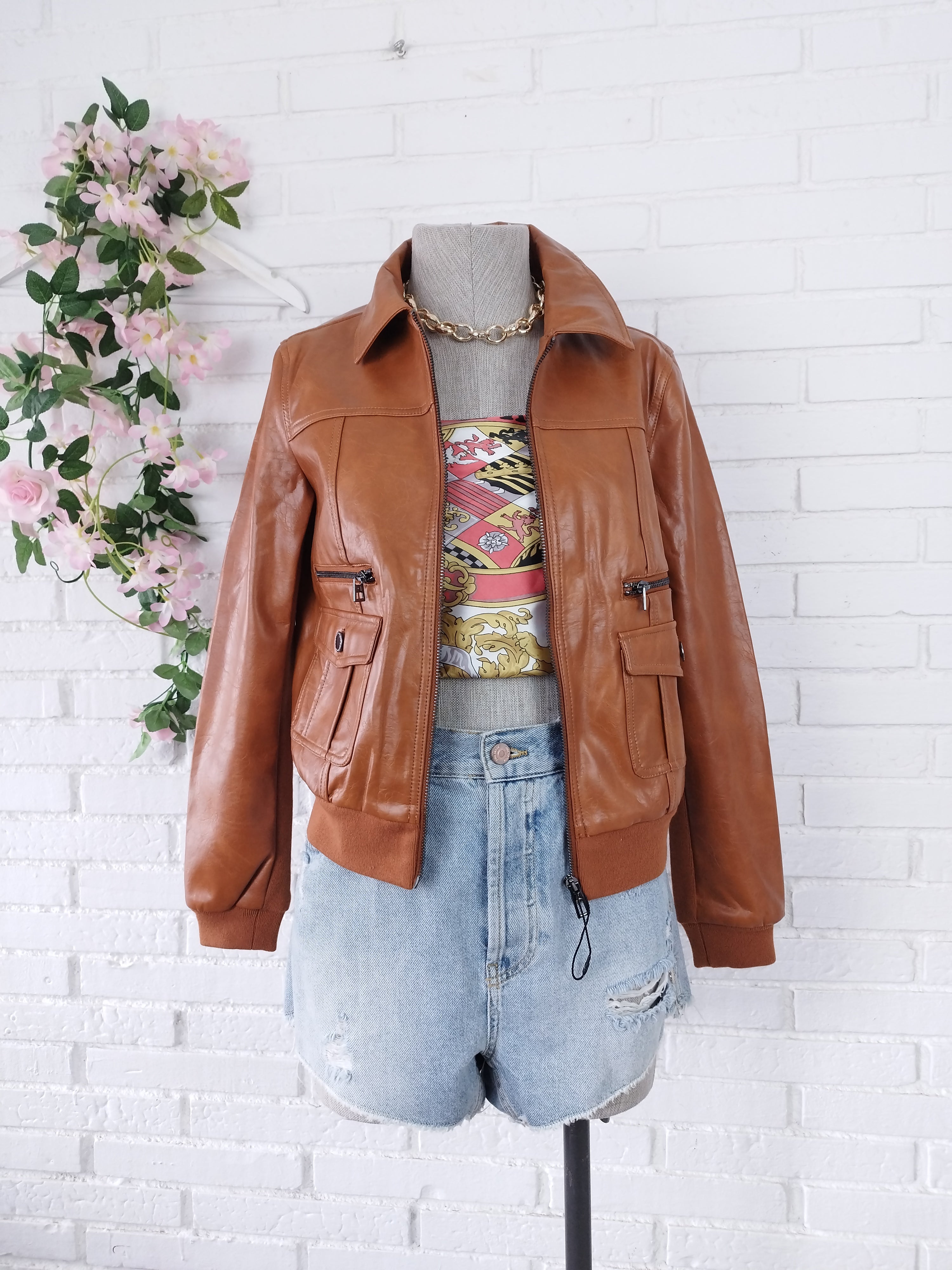 Chaqueta DESIGUAL Polipiel Style Aviador