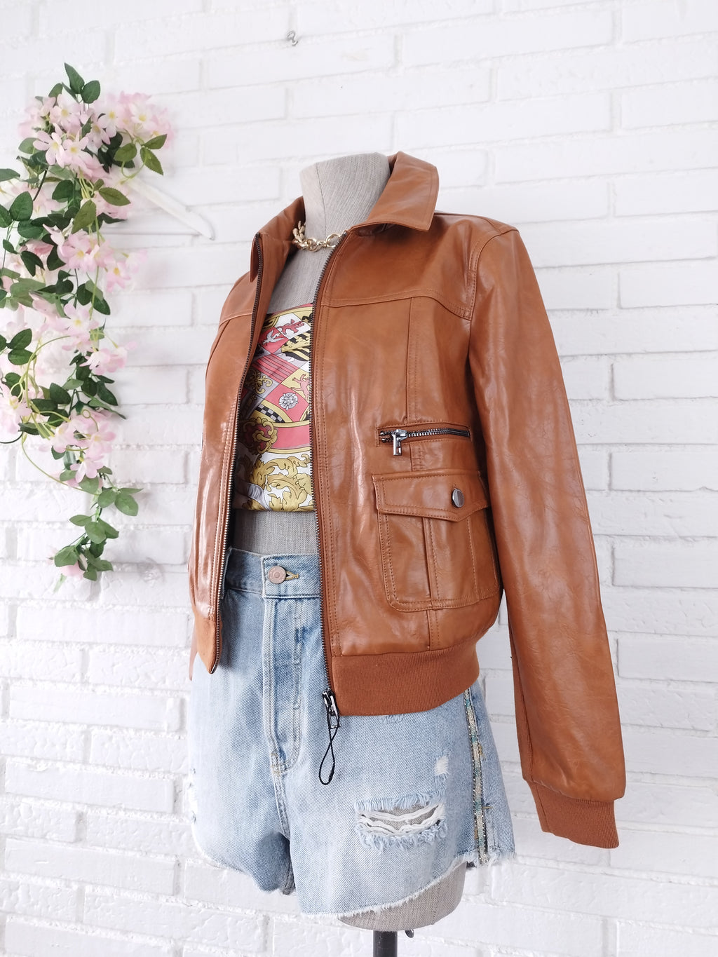 Chaqueta DESIGUAL Polipiel Style Aviador