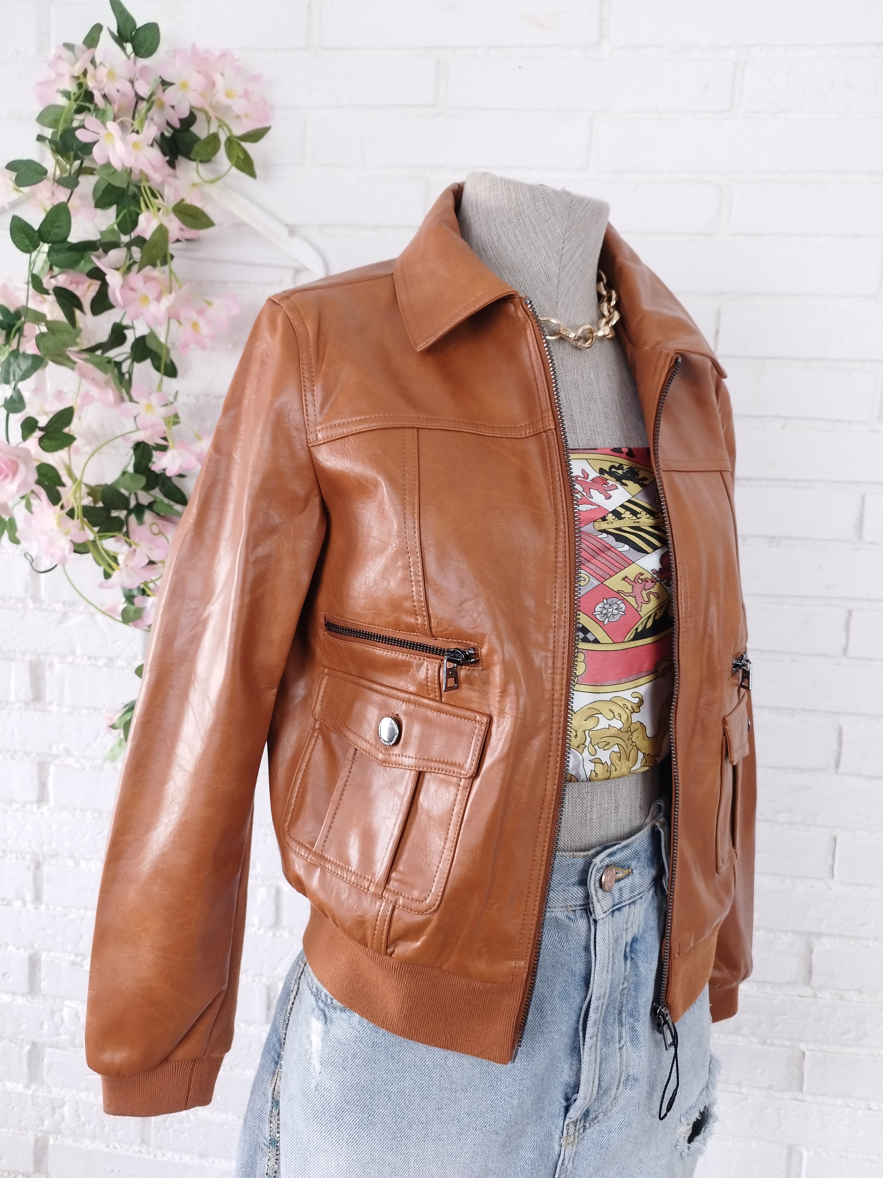 Chaqueta DESIGUAL Polipiel Style Aviador