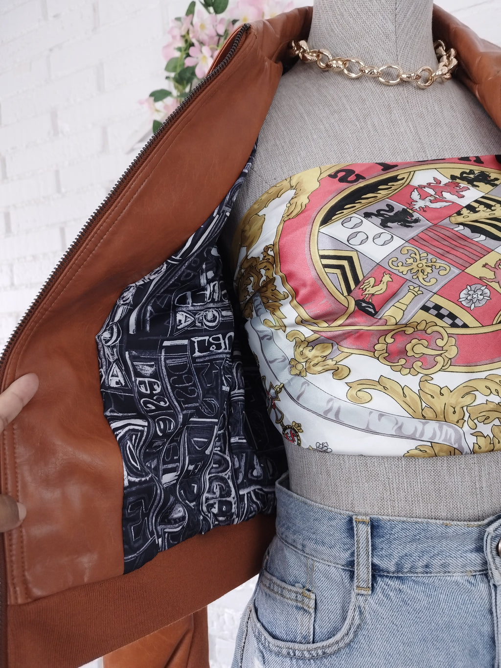 Chaqueta DESIGUAL Polipiel Style Aviador