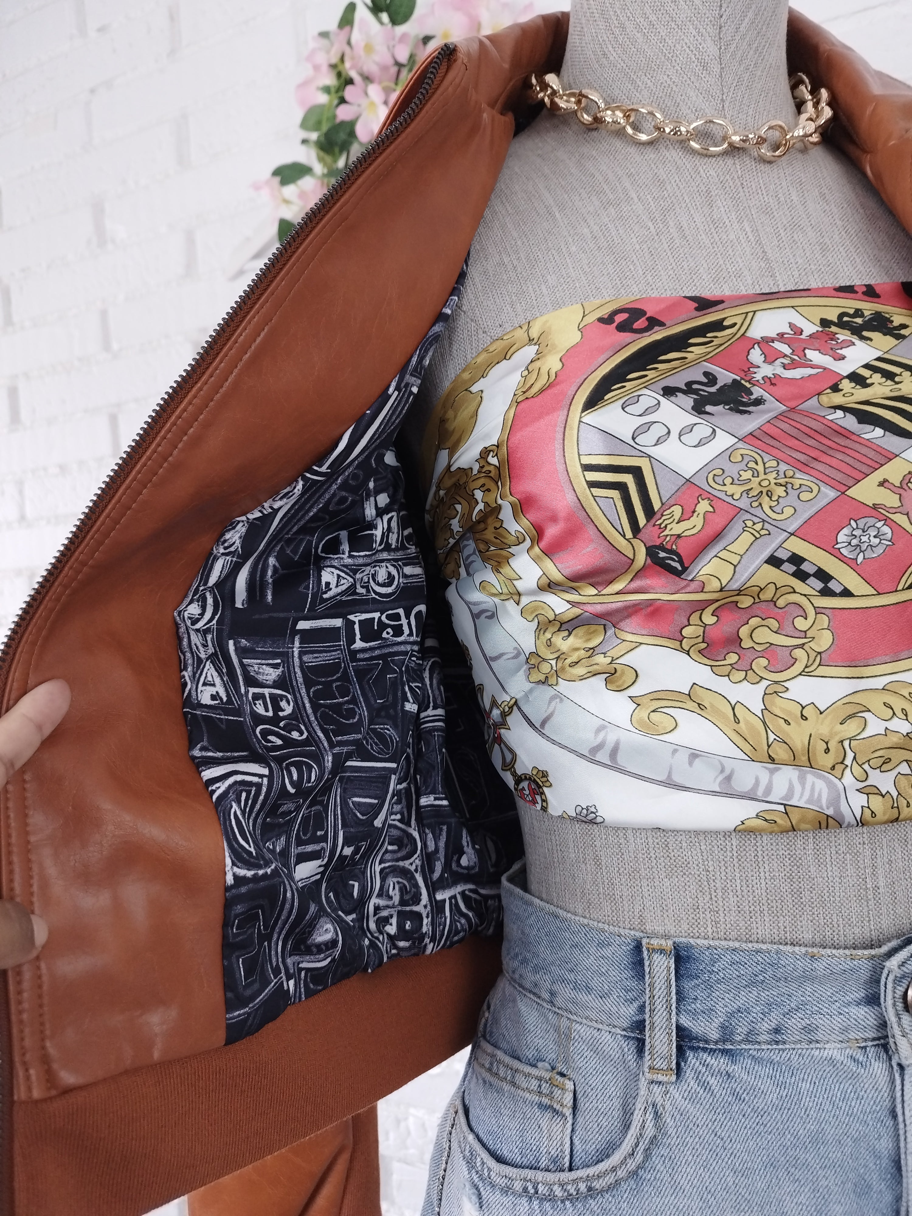 Chaqueta DESIGUAL Polipiel Style Aviador