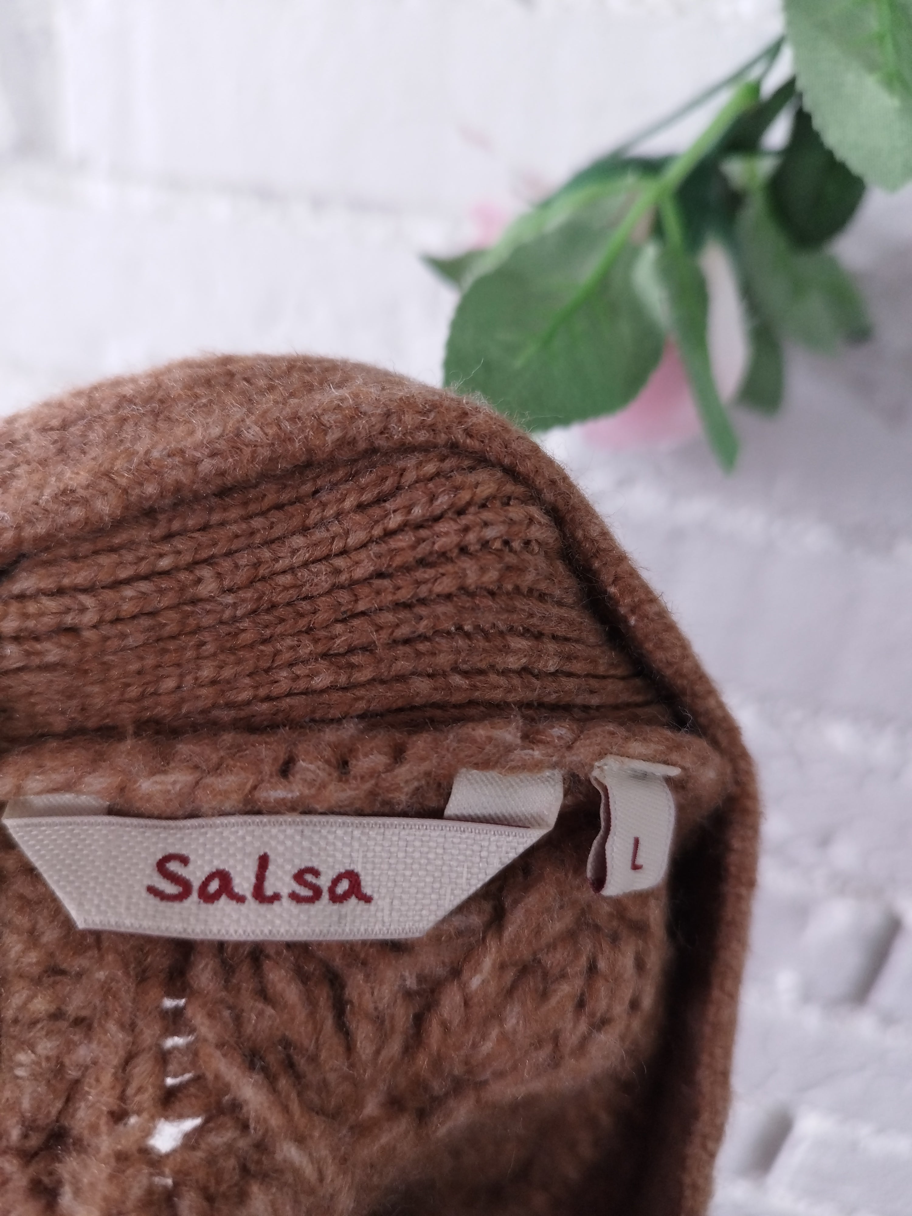 Strickjacke SALSA Oversize Trenzado Grueso