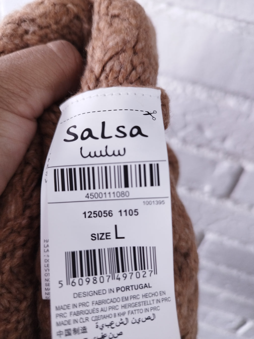 Strickjacke SALSA Oversize Trenzado Grueso