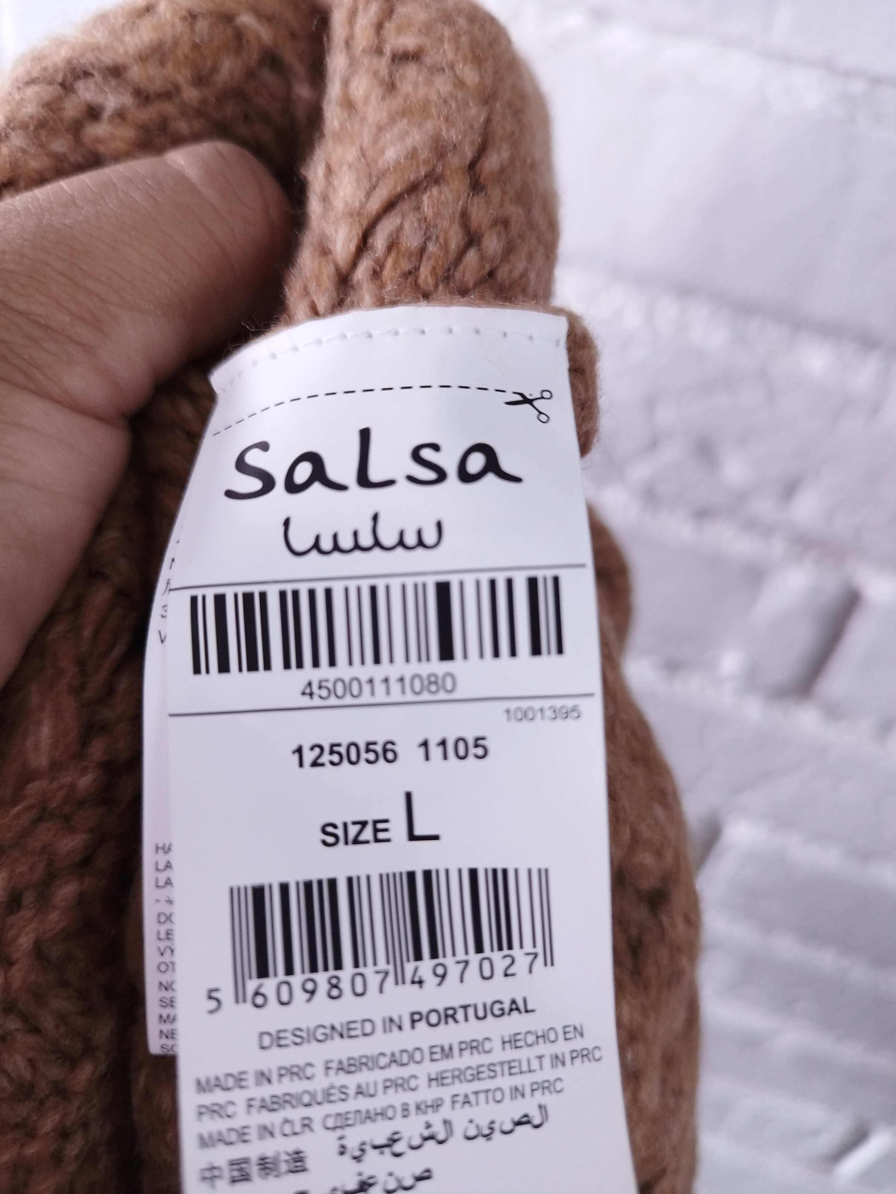 Strickjacke SALSA Oversize Trenzado Grueso