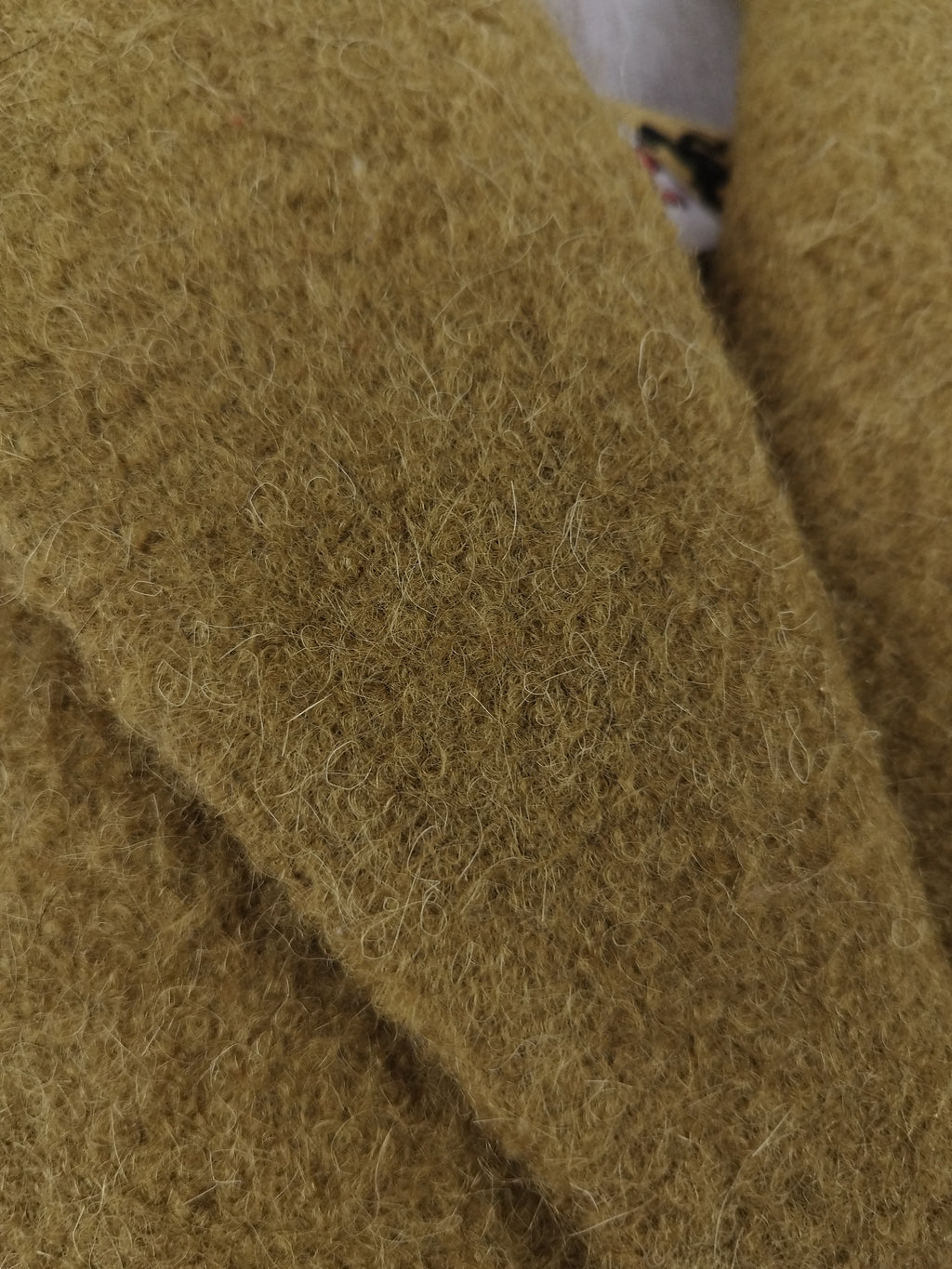 Abrigo MASSIMO DUTTI Grueso Alpaca Mohair  cruzado Oversize