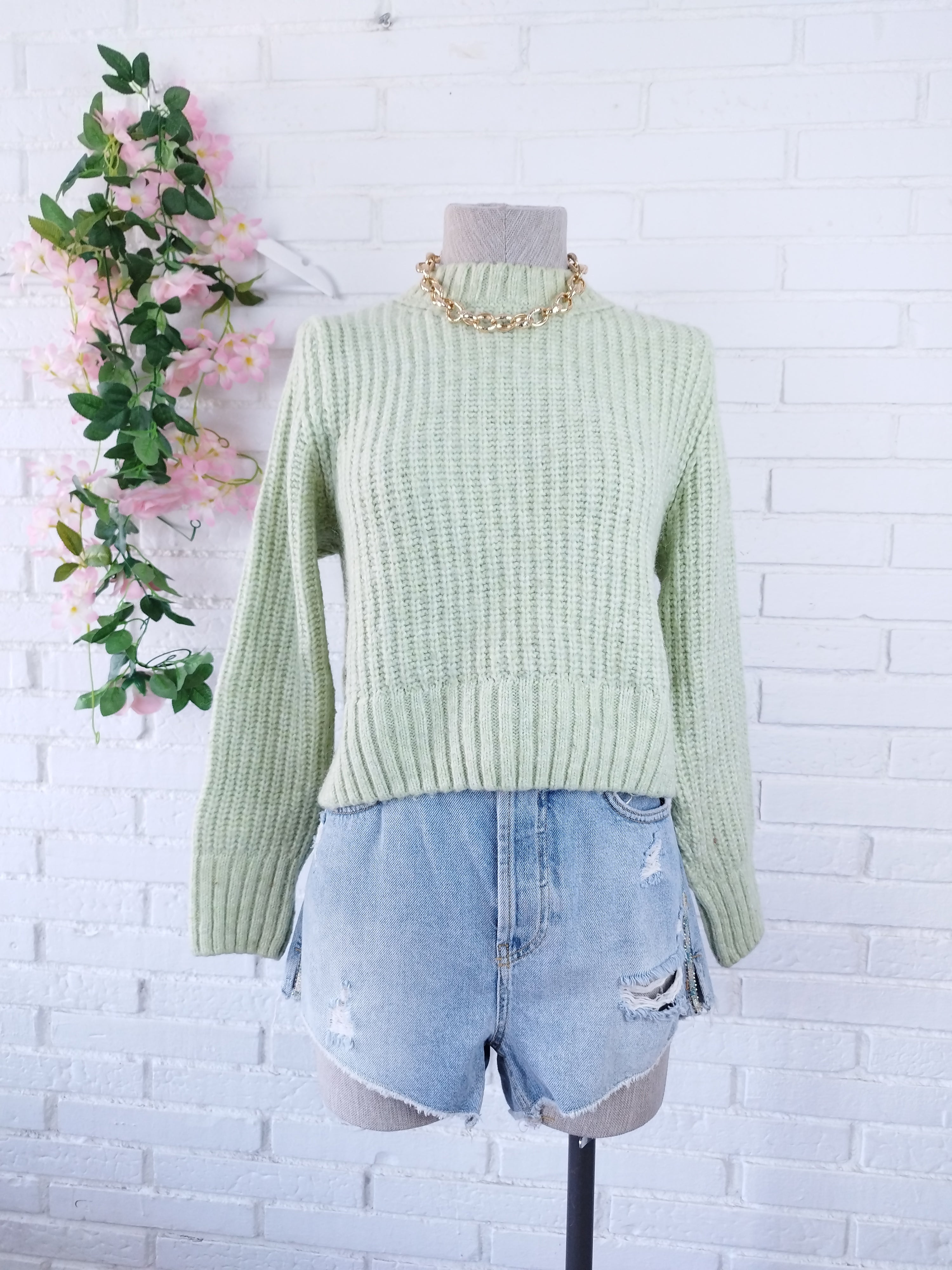 Jersey MASSIMO DUTTI Canalé Lana Alpaka