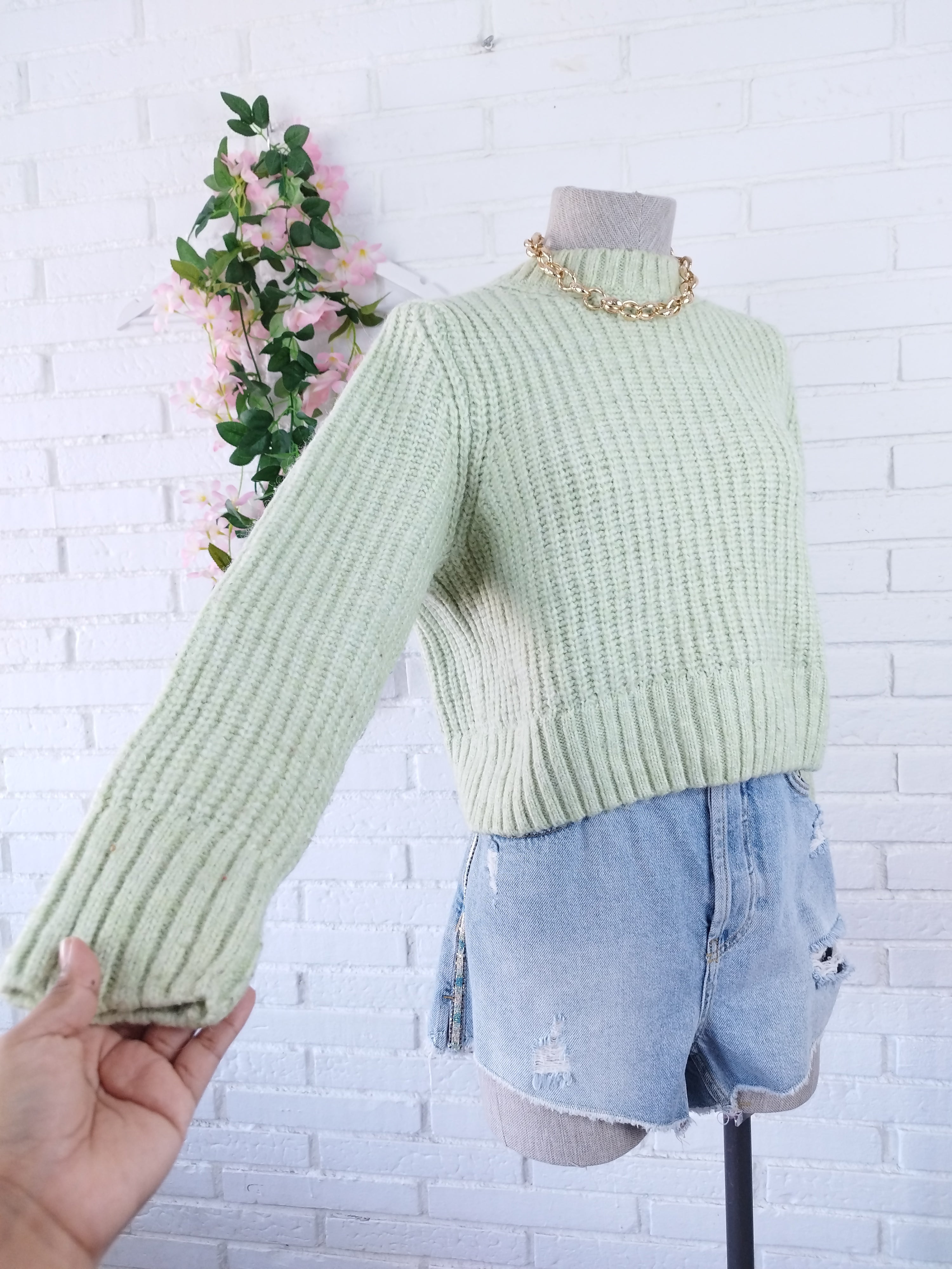 Jersey MASSIMO DUTTI Canalé Lana Alpaka