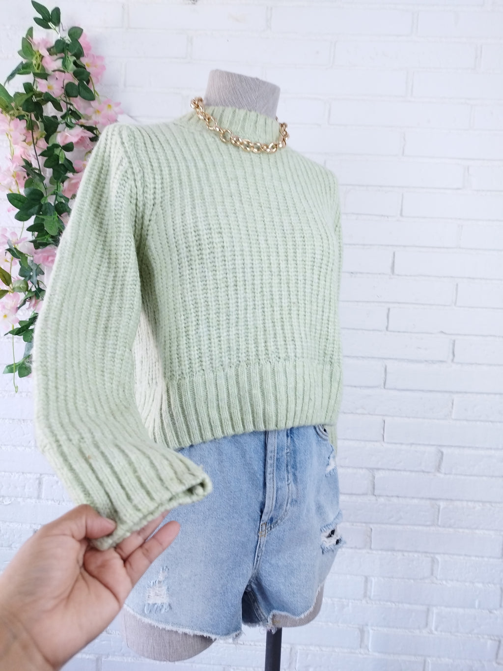 Jersey MASSIMO DUTTI Canalé Lana Alpaka