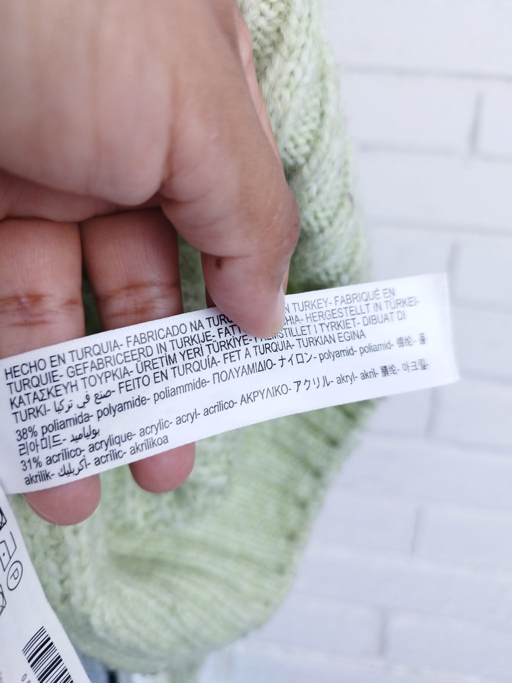 Jersey MASSIMO DUTTI Canalé Lana Alpaka