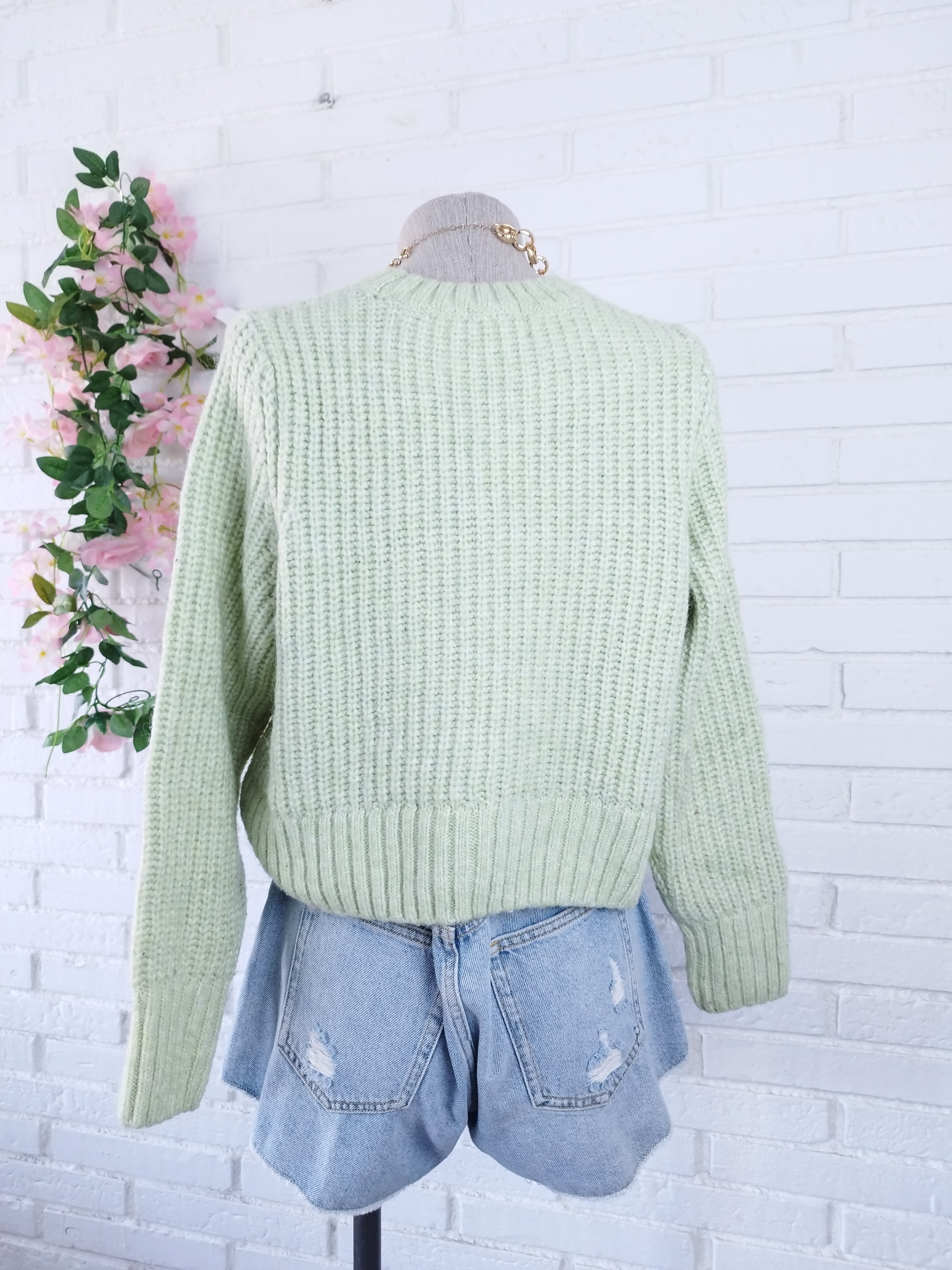 Jersey MASSIMO DUTTI Canalé Lana Alpaka