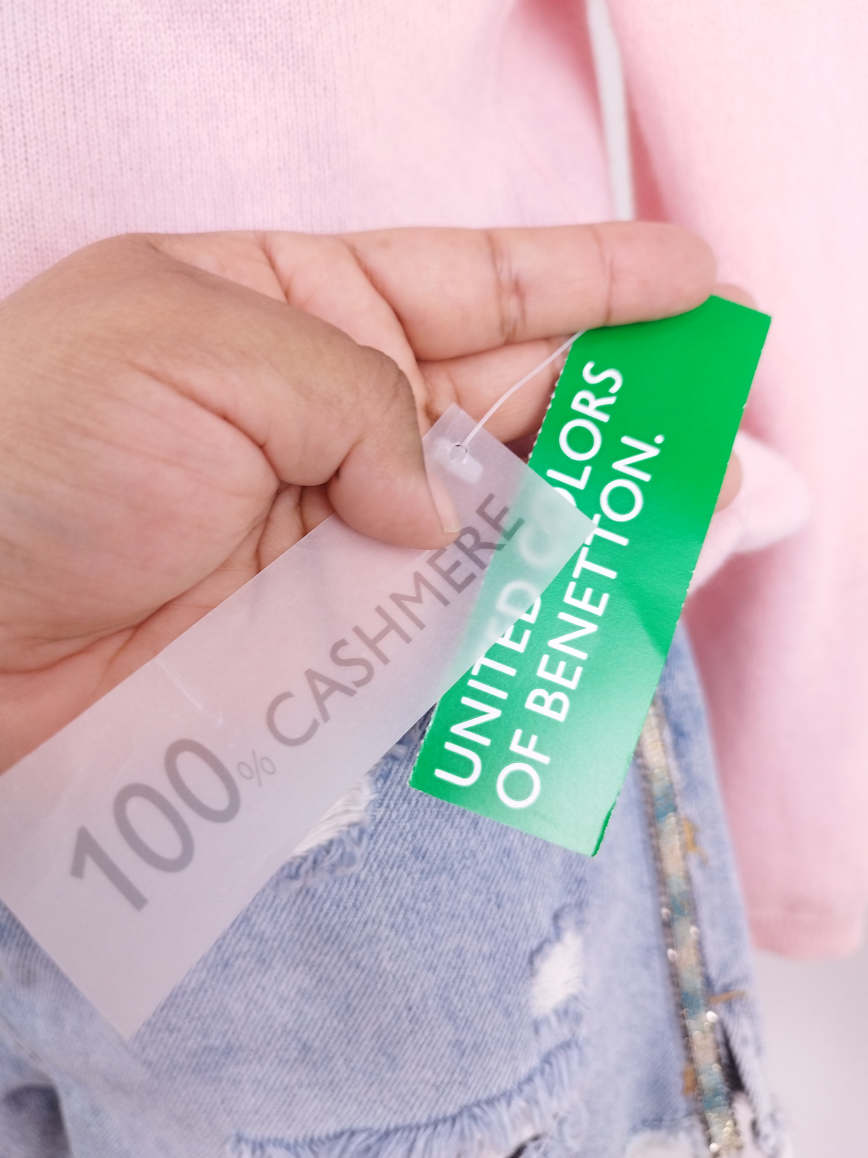 Trikot UNITED COLORS OF BENETTON 100% Kaschmir