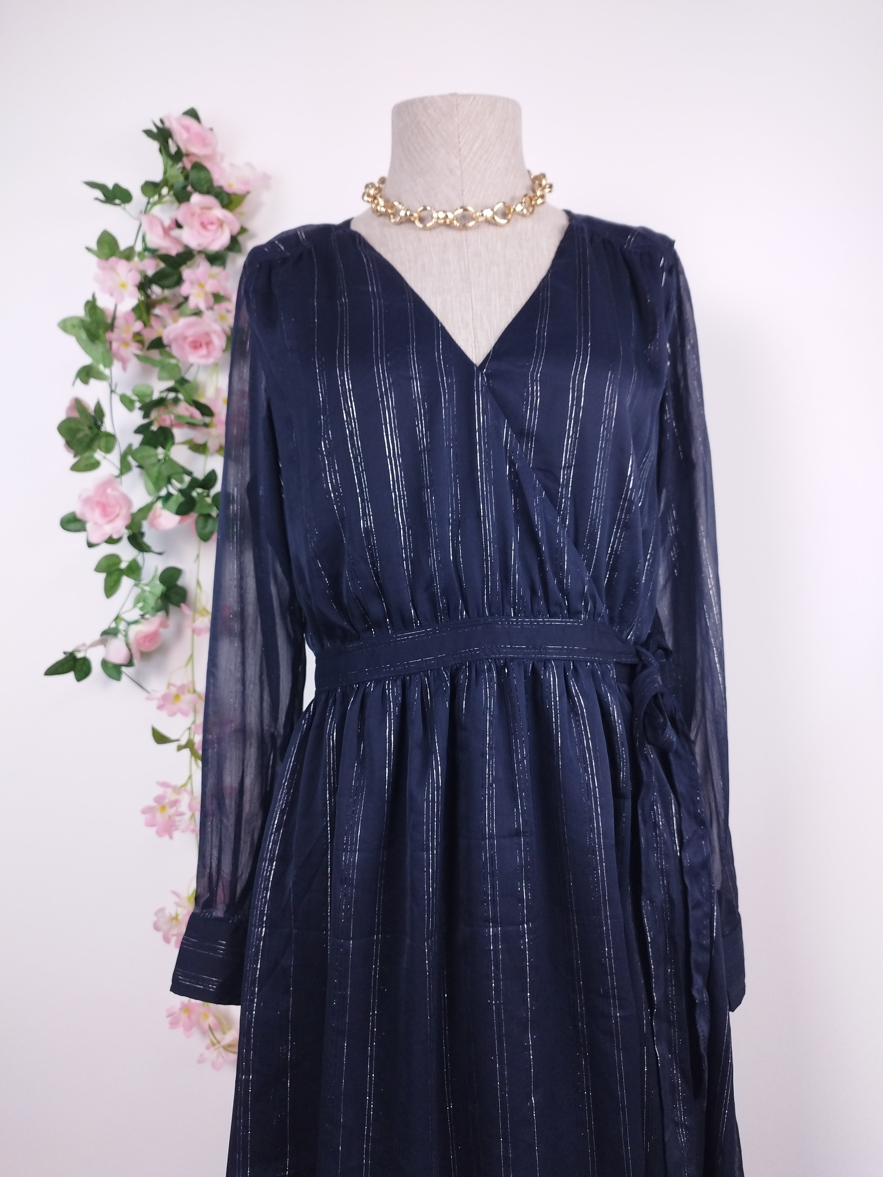 Vestido SCOTCH & SODA Fiesta Cruzados Asimétrico