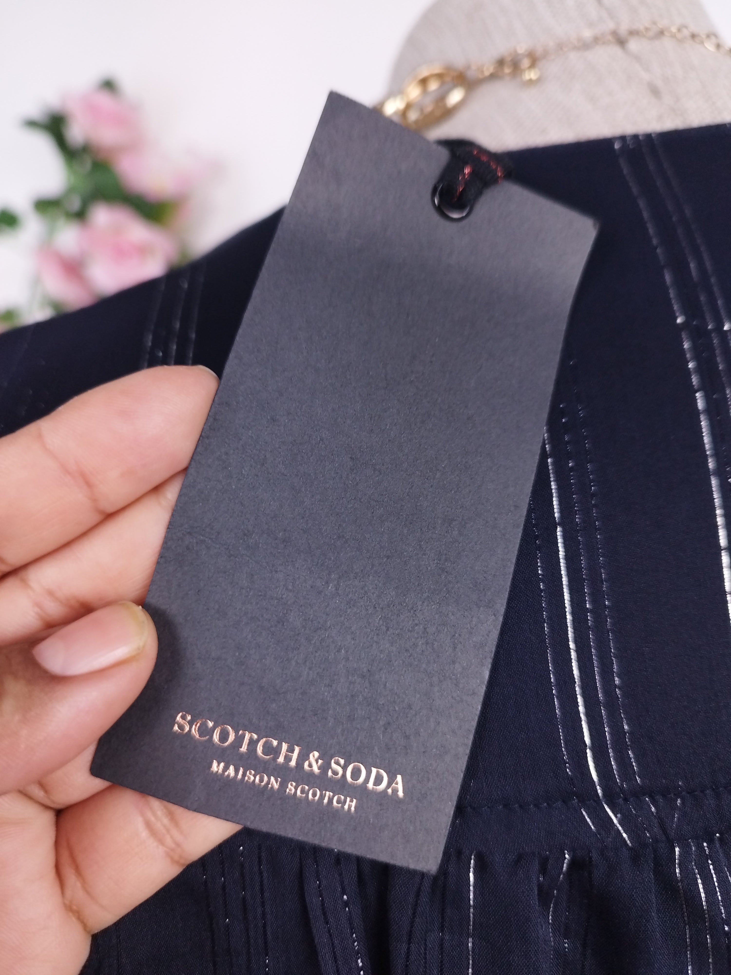 Vestido SCOTCH & SODA Fiesta Cruzados Asimétrico