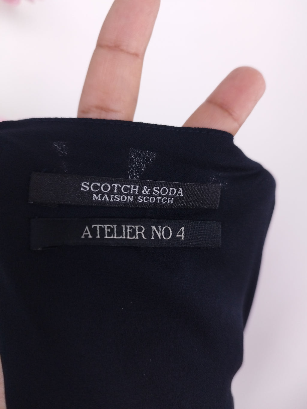 Vestido SCOTCH & SODA Fiesta Cruzados Asimétrico