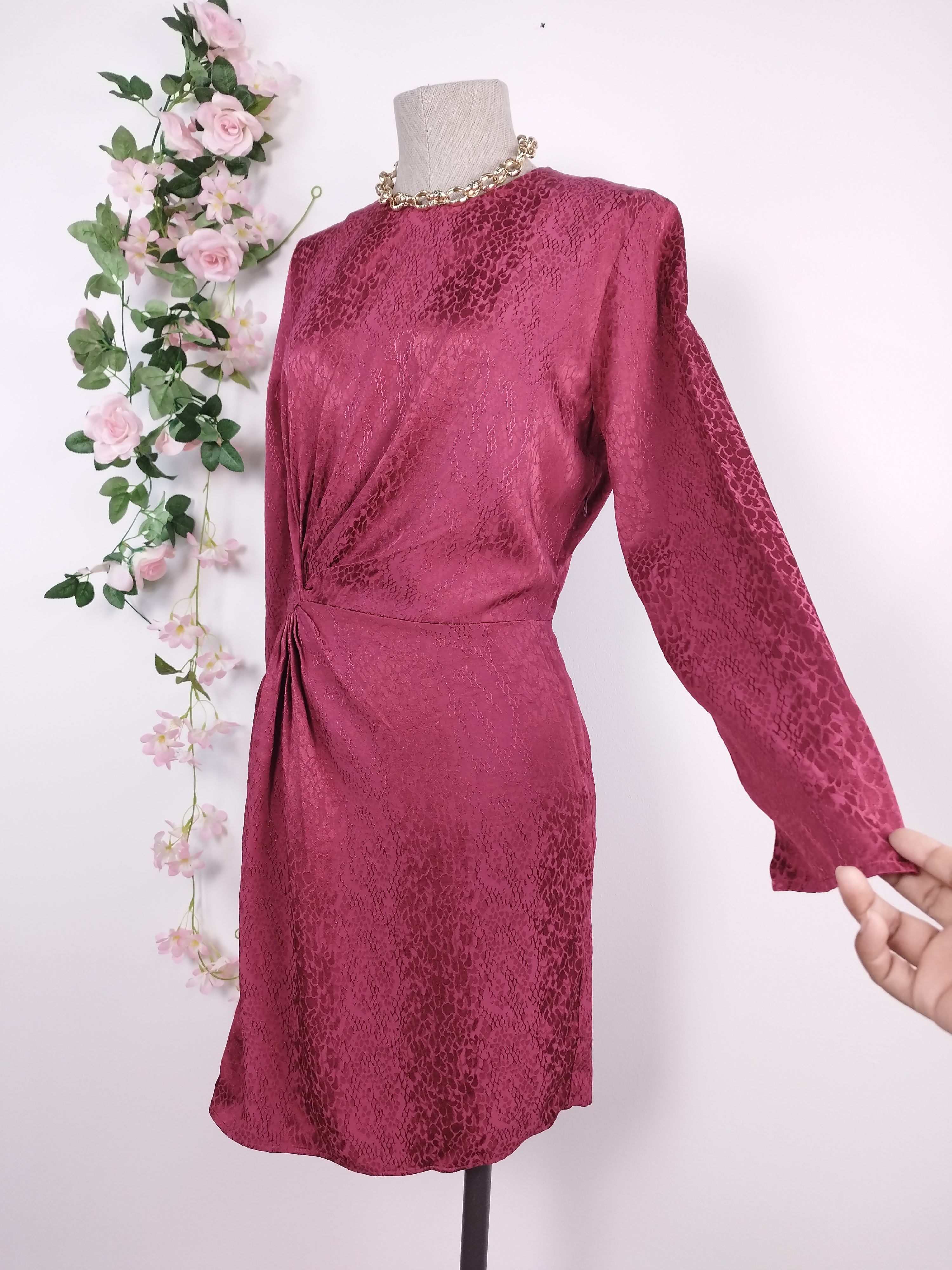 Vestido &amp; ANDERE GESCHICHTEN Fiesta fruncido corto