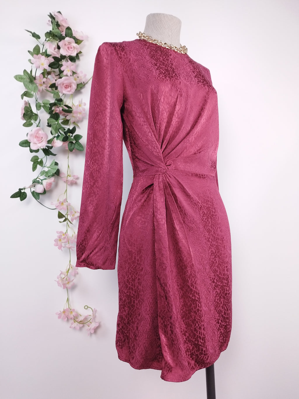 Vestido &amp; ANDERE GESCHICHTEN Fiesta fruncido corto