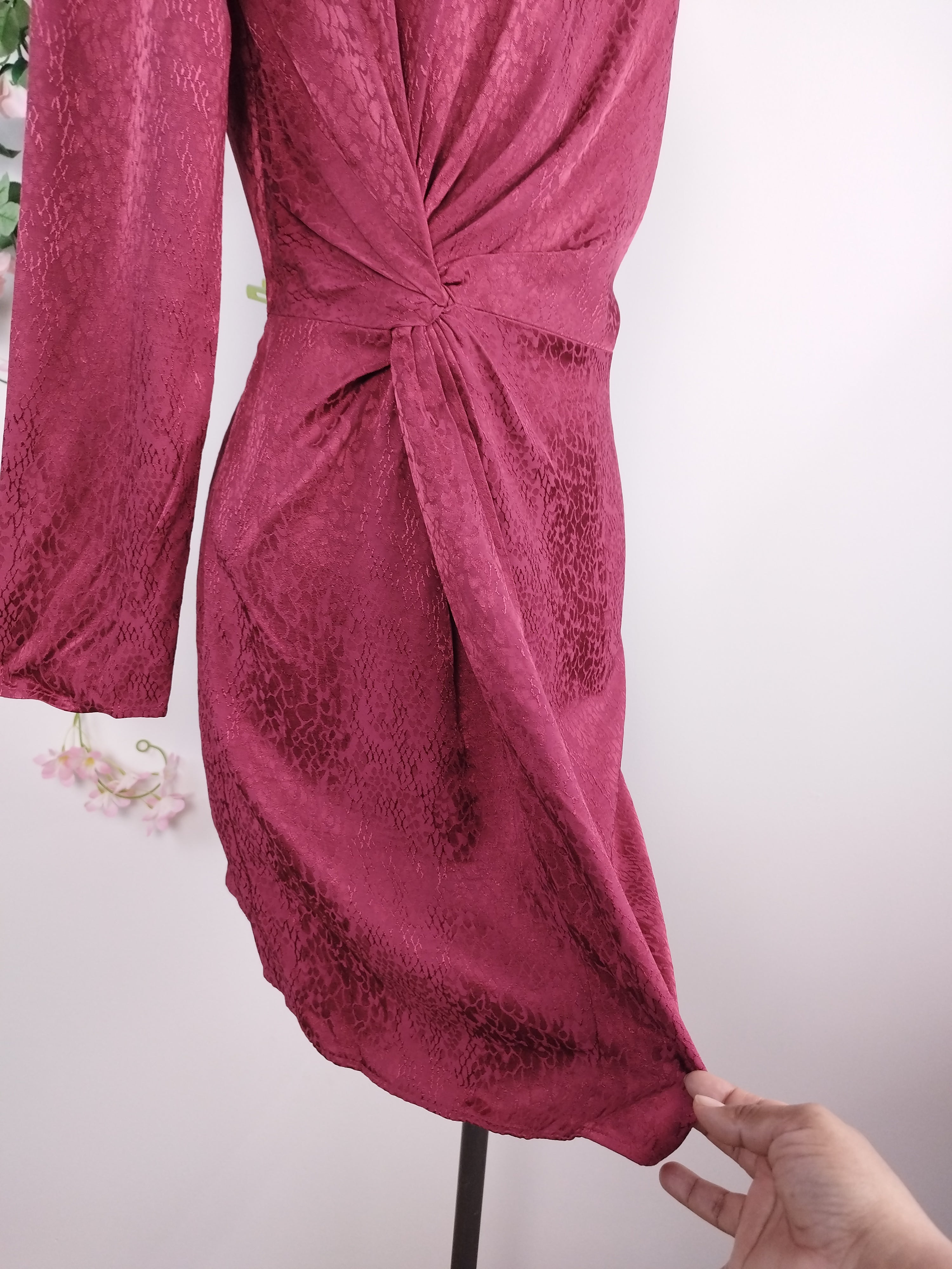 Vestido & OTHER STORIES Fiesta fruncido corto