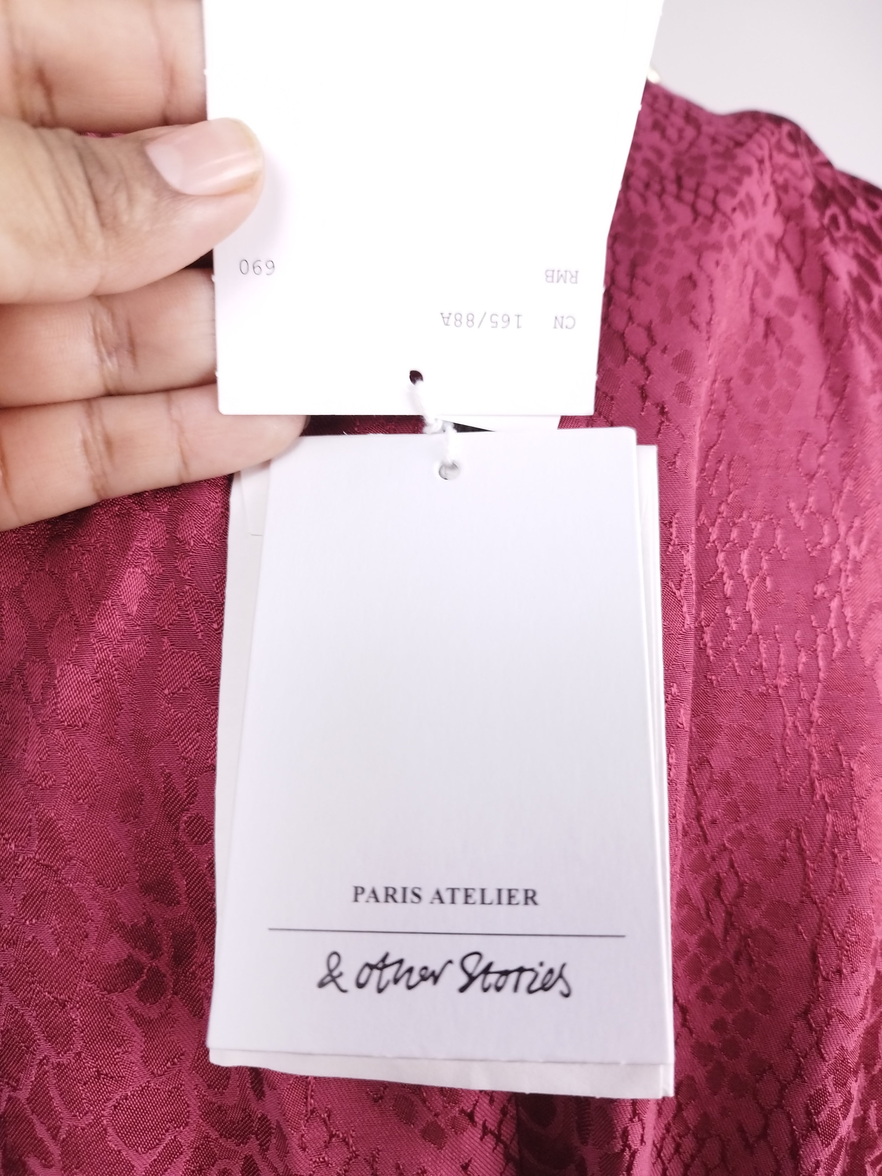 Vestido &amp; ANDERE GESCHICHTEN Fiesta fruncido corto