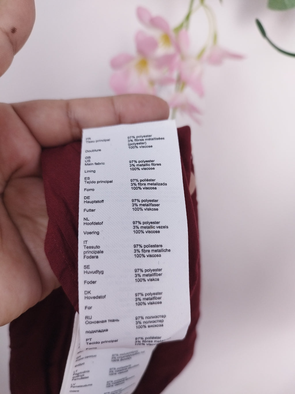 Falda MAJE Midi Fluida Hilos Metálicos