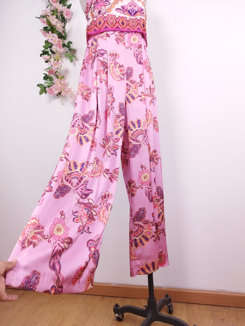 Mono ZARA Largo Satinado elegante Fiesta