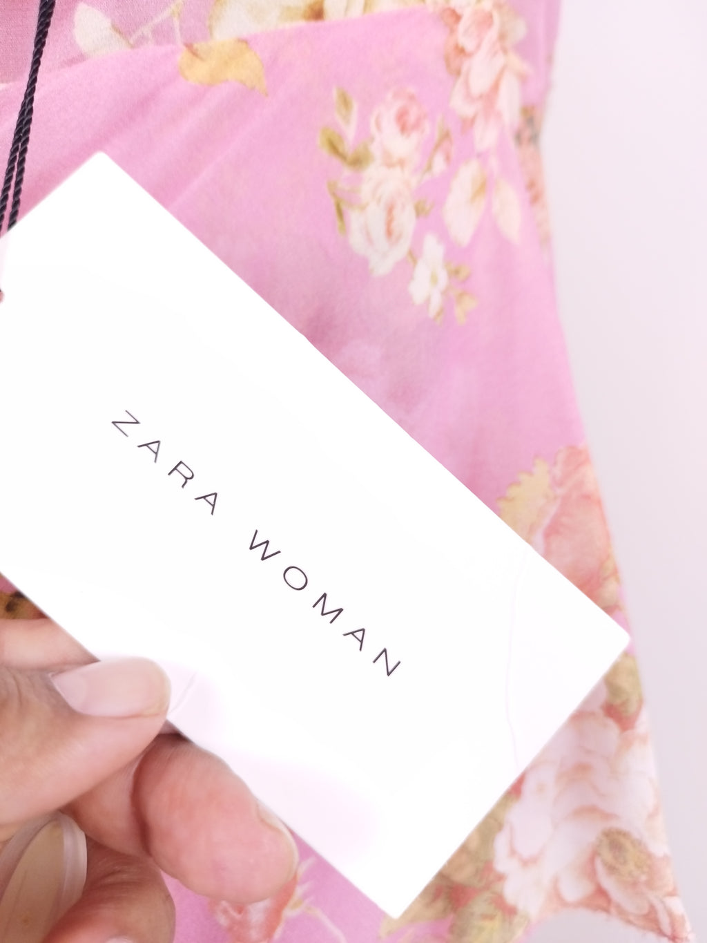 Vestido ZARA Lencero Volantes Espalda Descubierta