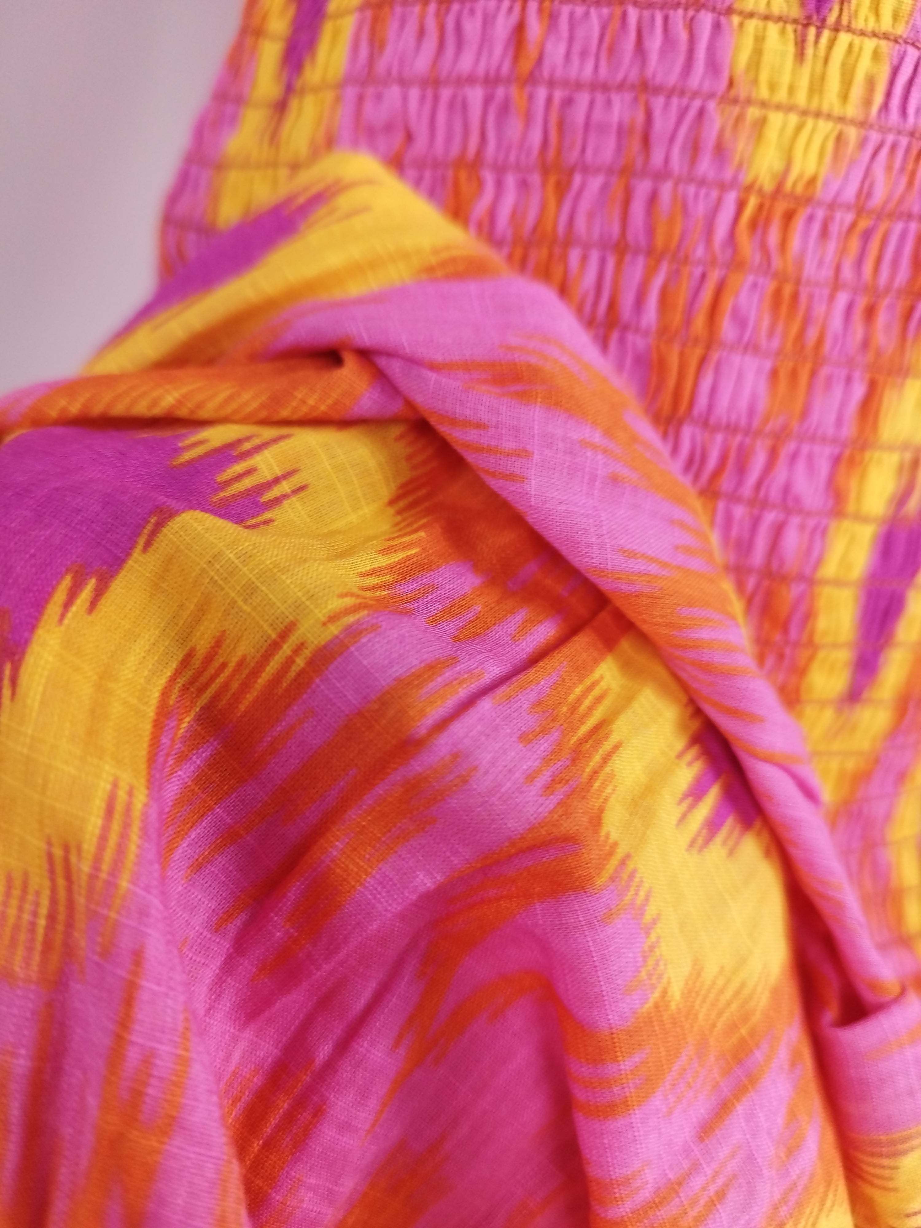 Vestido ZARA Largo Verano 100% algodón