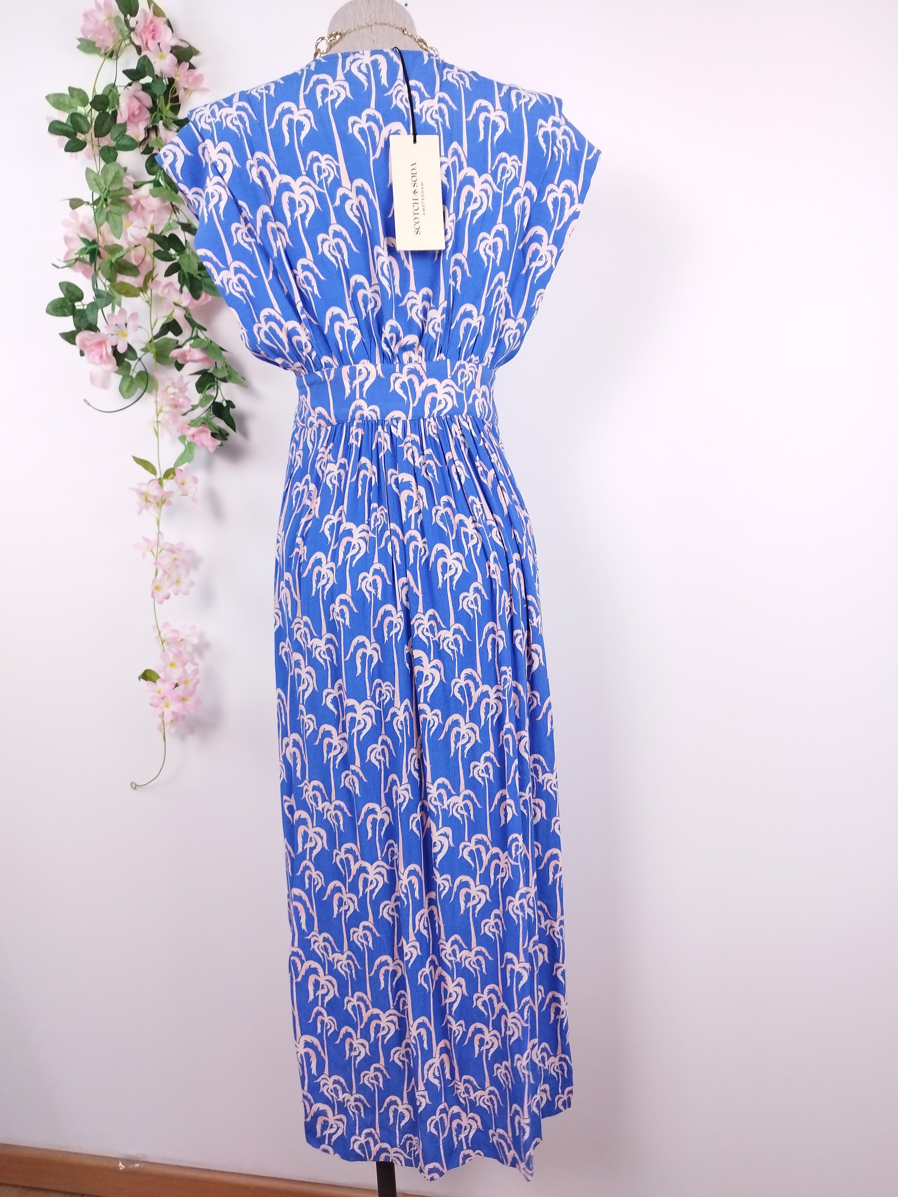 Vestido SCOTCH & SODA Largo Cruzado