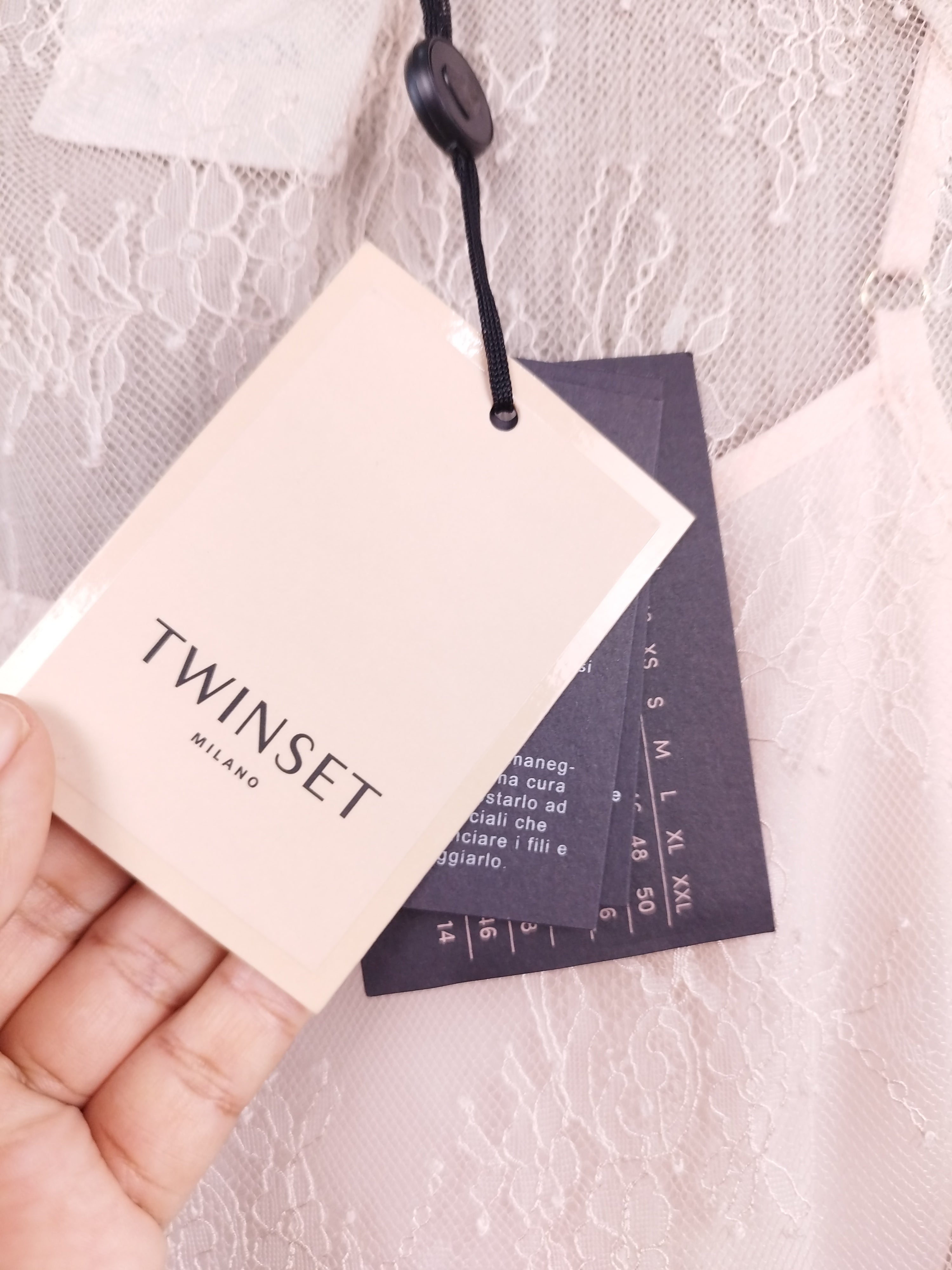 Vestido Twinset Encaje Ibicenco Romanántico