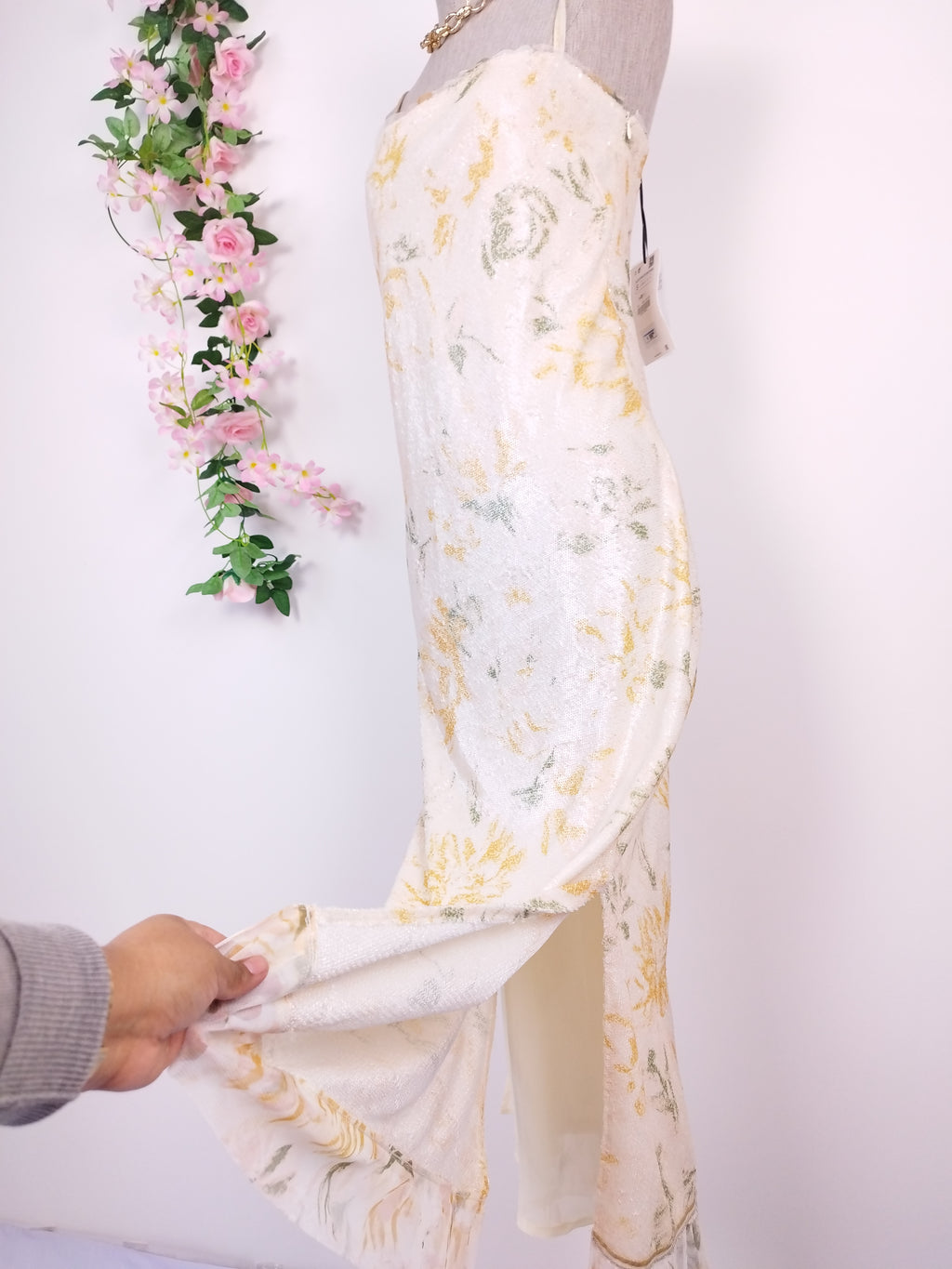 Vestido ZARA  Lentejuelas Fiesta Ibicenco