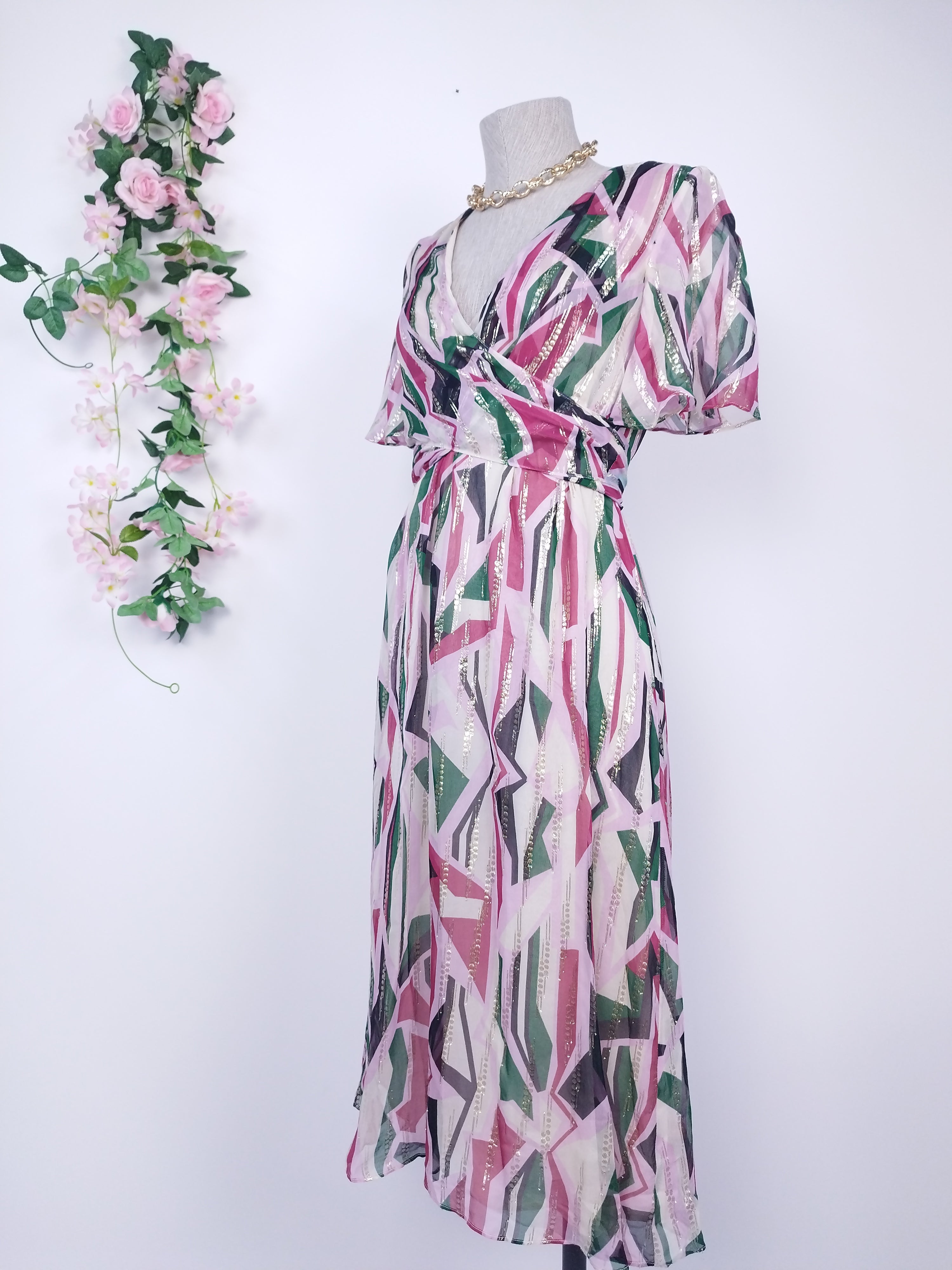 Vestido  BA & SH fiesta Largo  Cruzado